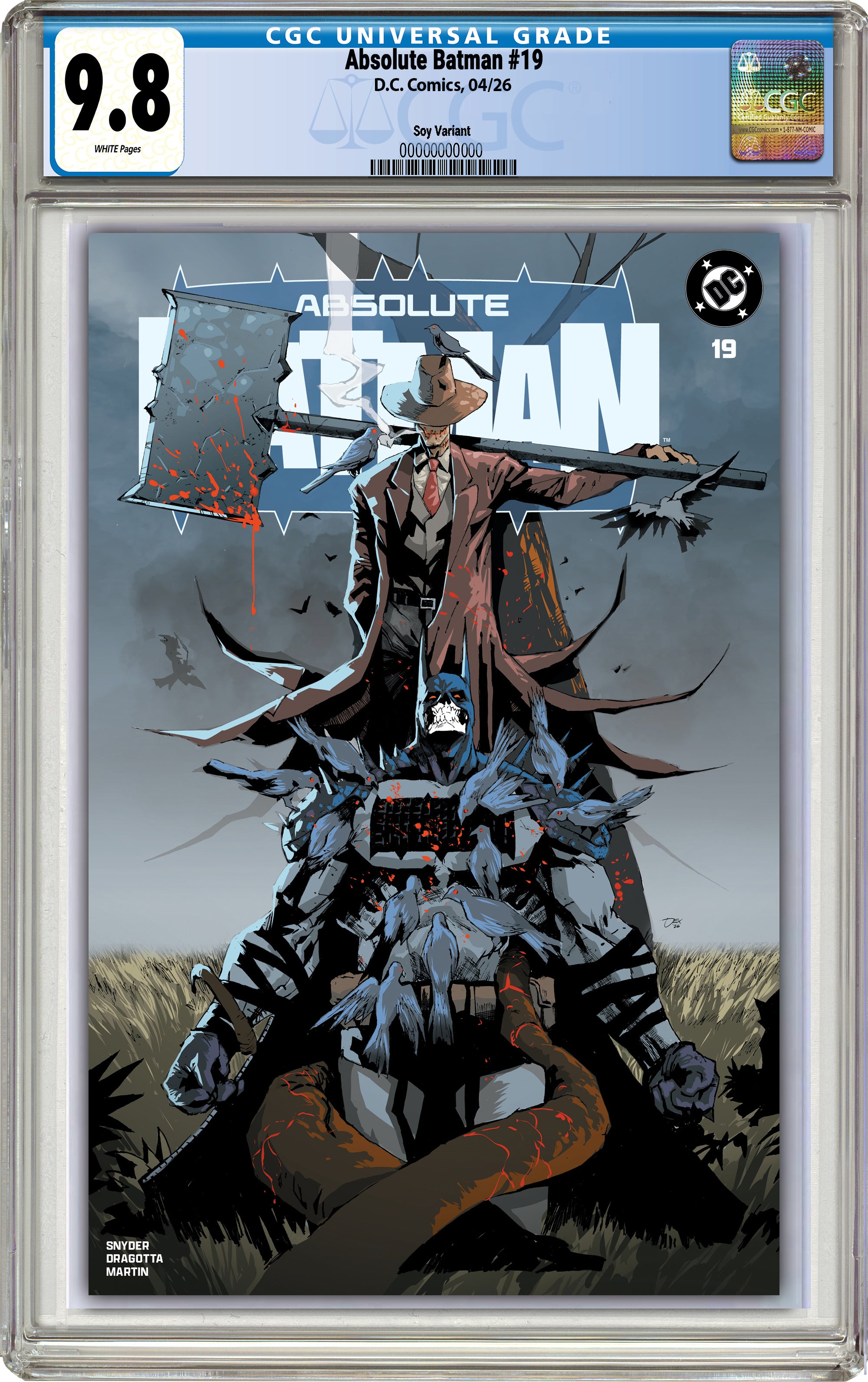 ABSOLUTE BATMAN #19 DEXTER SOY EXCLUSIVE VARIANT COVERS [04-06-26]