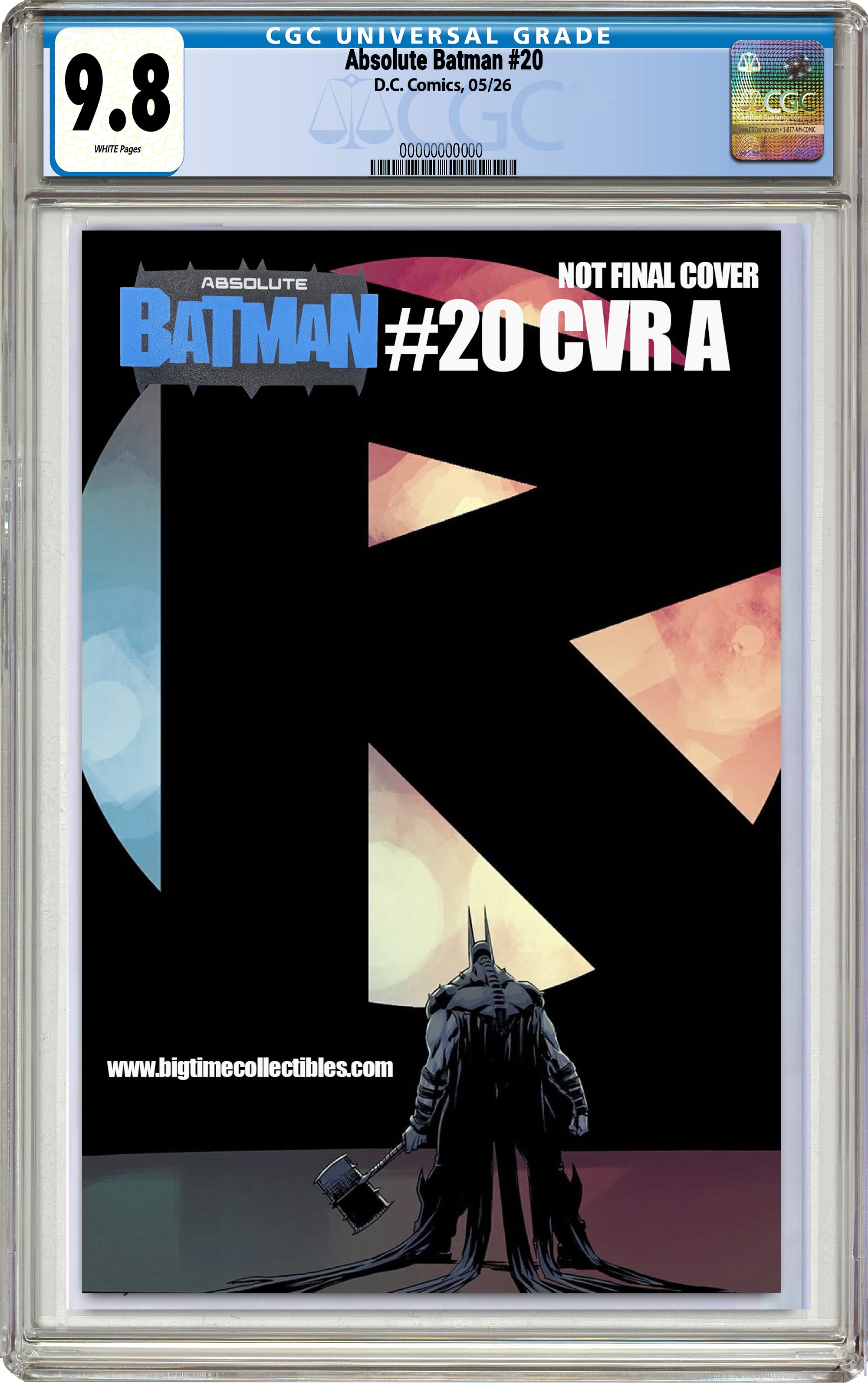 ABSOLUTE BATMAN #20 CVR A FIRST APPEARANCE OF ABSOLUTE ROBIN (05-2026)