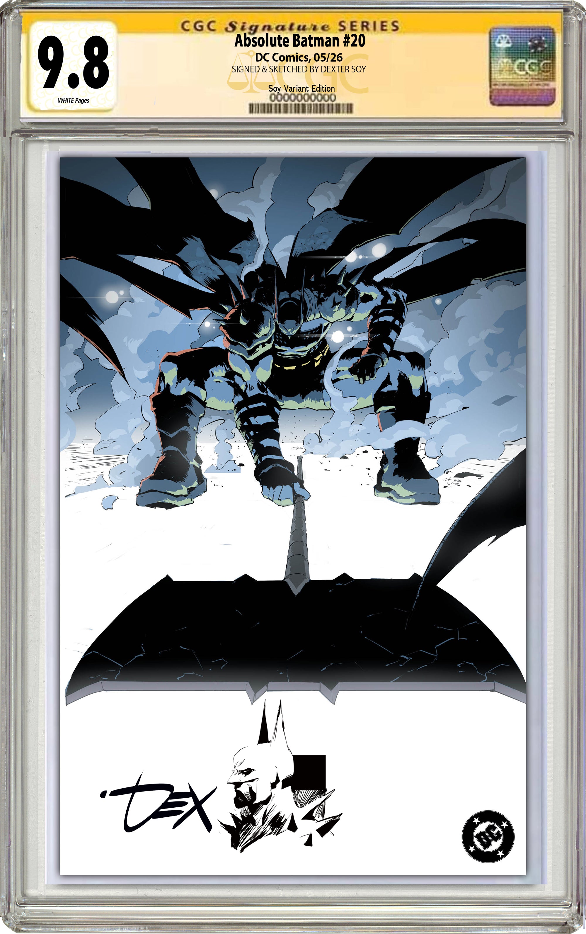 ABSOLUTE BATMAN #20 DEXTER SOY FANEXPO PHILLY EXCLUSIVE VARIANT COVERS [05-13-26]