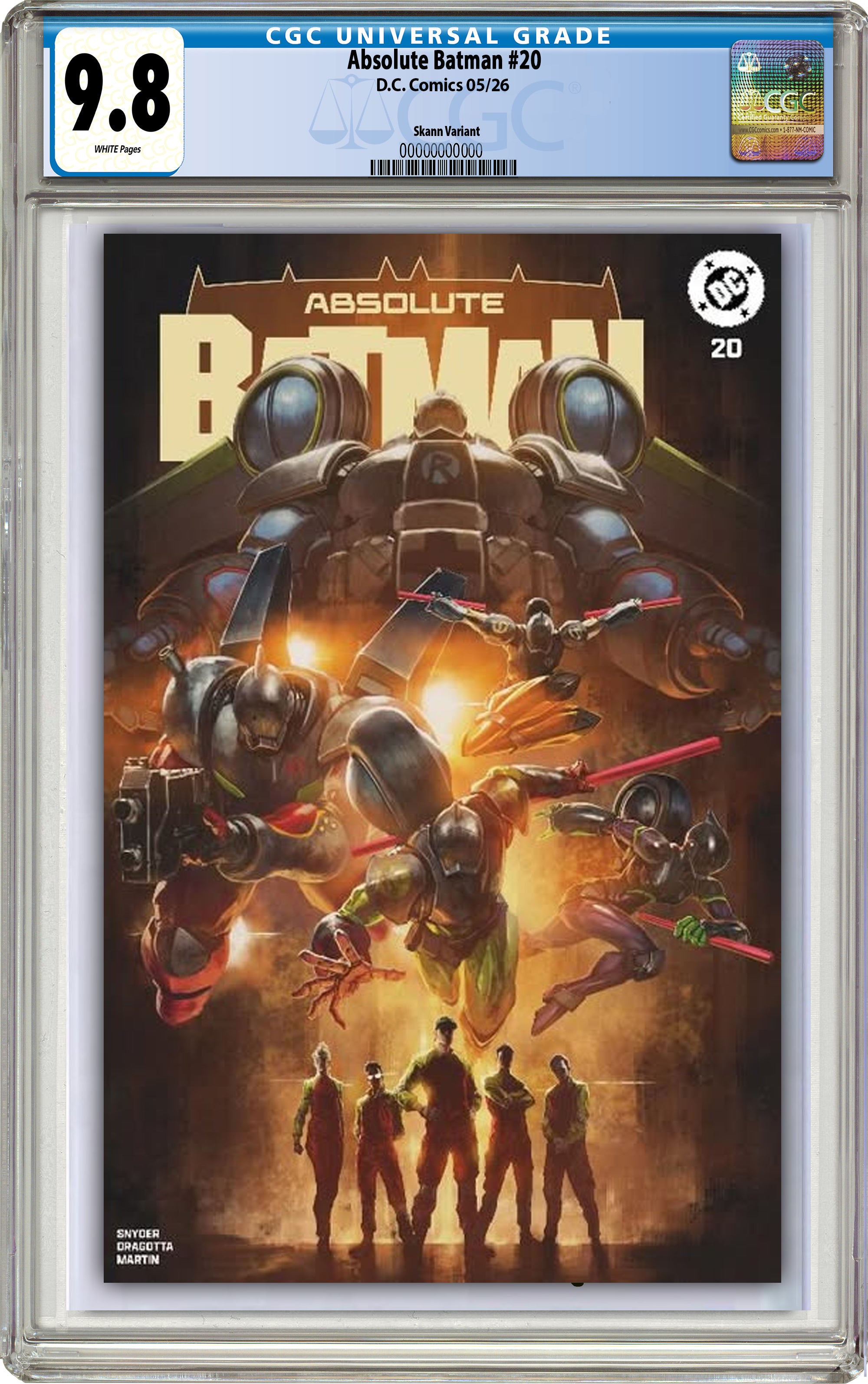 ABSOLUTE BATMAN #20 SKAN EXCLUSIVE VARIANT COVERS