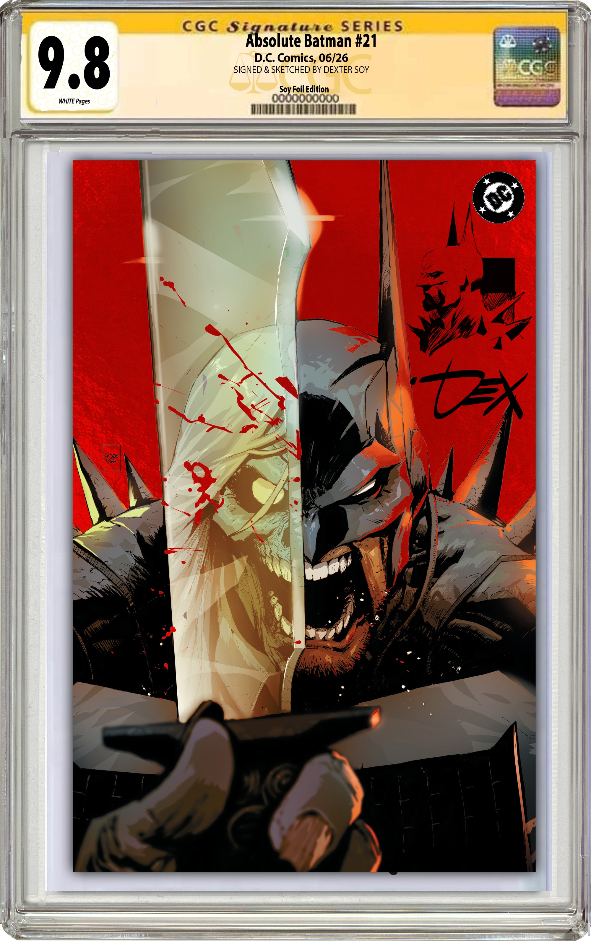 ABSOLUTE BATMAN #21 DEXTER SOY HEROES CON EXCLUSIVE VARIANT COVERS -- [06-10-26]