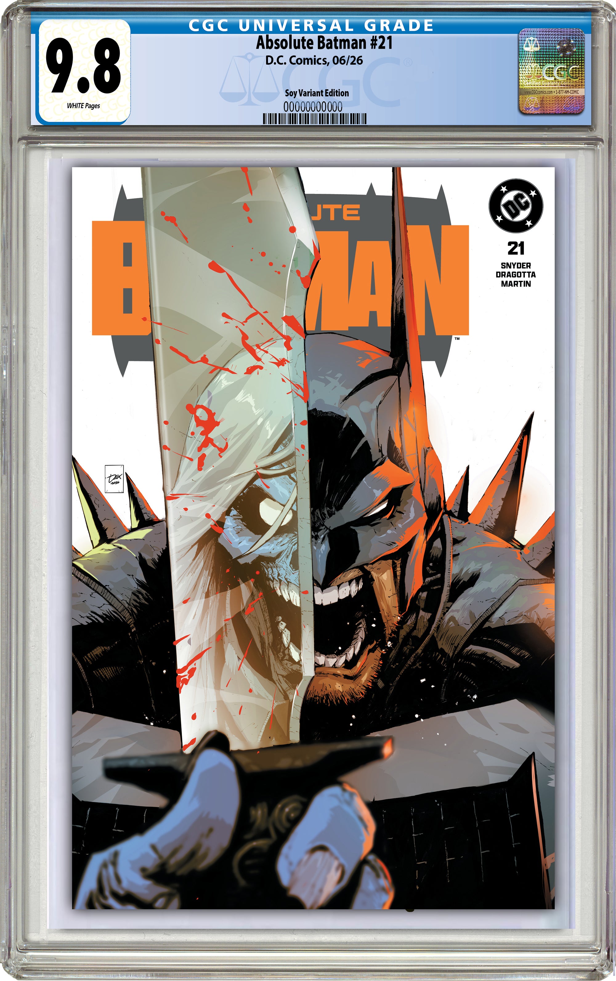 ABSOLUTE BATMAN #21 DEXTER SOY HEROES CON EXCLUSIVE VARIANT COVERS --