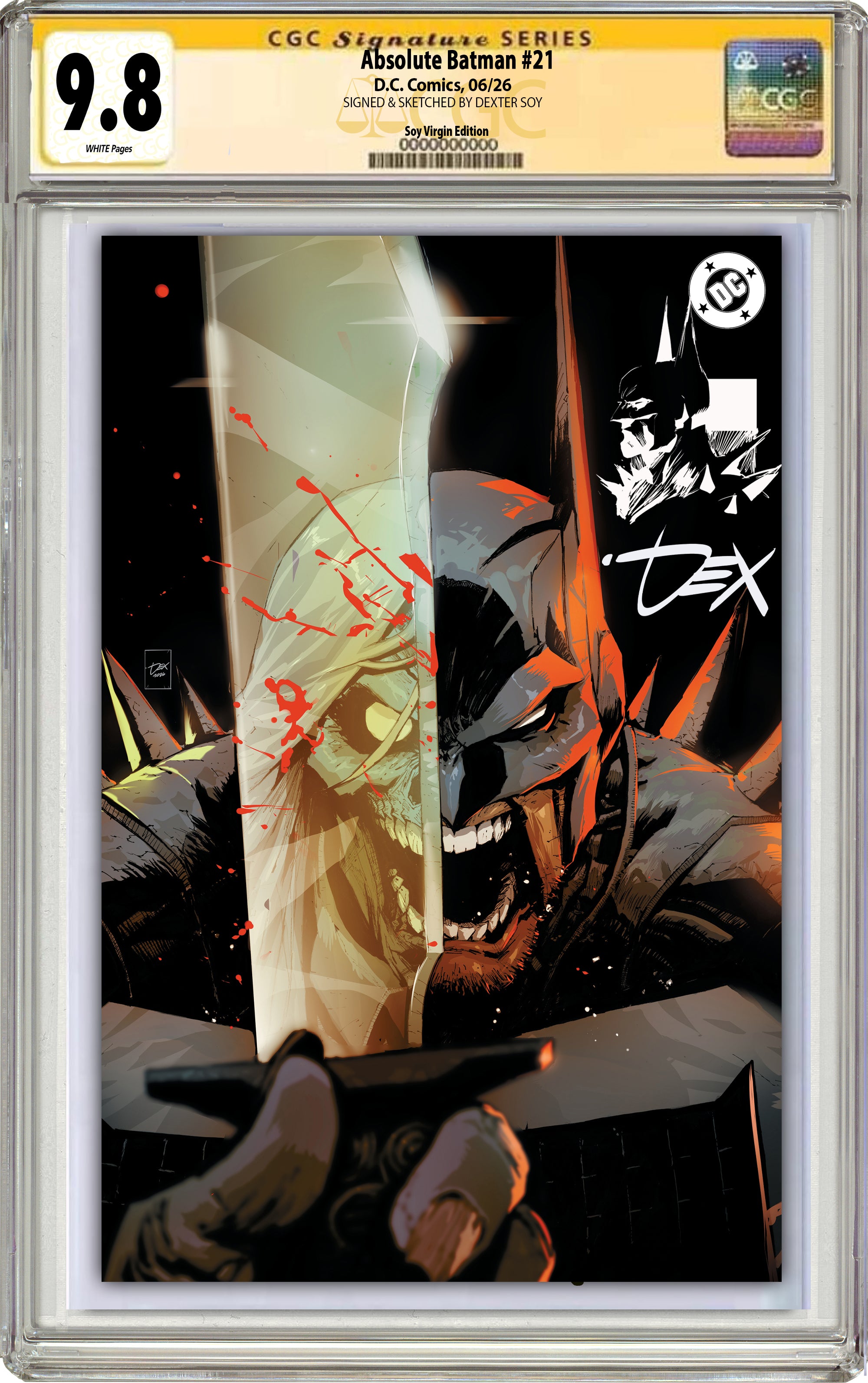ABSOLUTE BATMAN #21 DEXTER SOY HEROES CON EXCLUSIVE VARIANT COVERS --