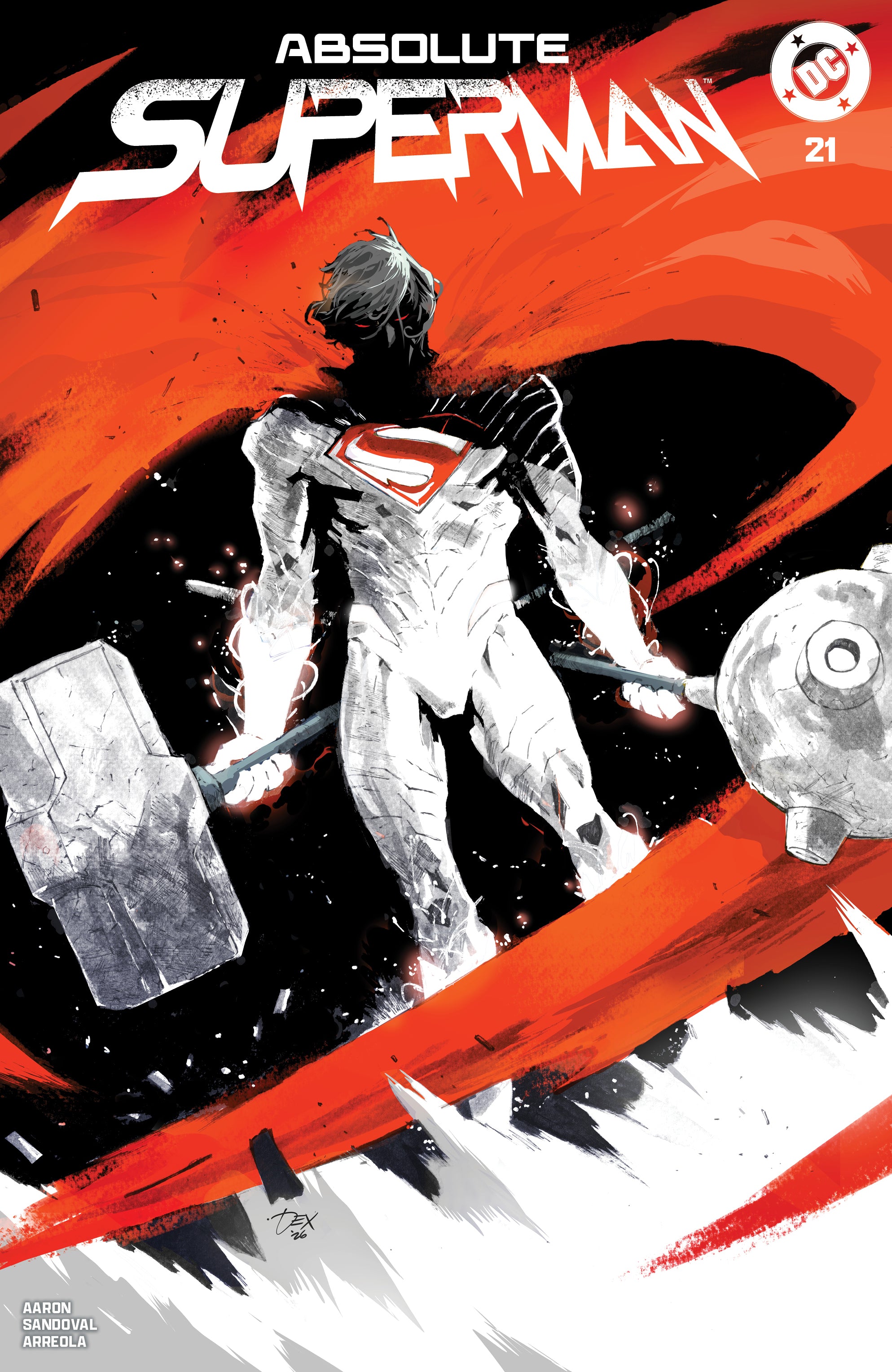 ABSOLUTE SUPERMAN #21 DEXTER SOY SDCC EXCLUSIVE VARIANT COVERS