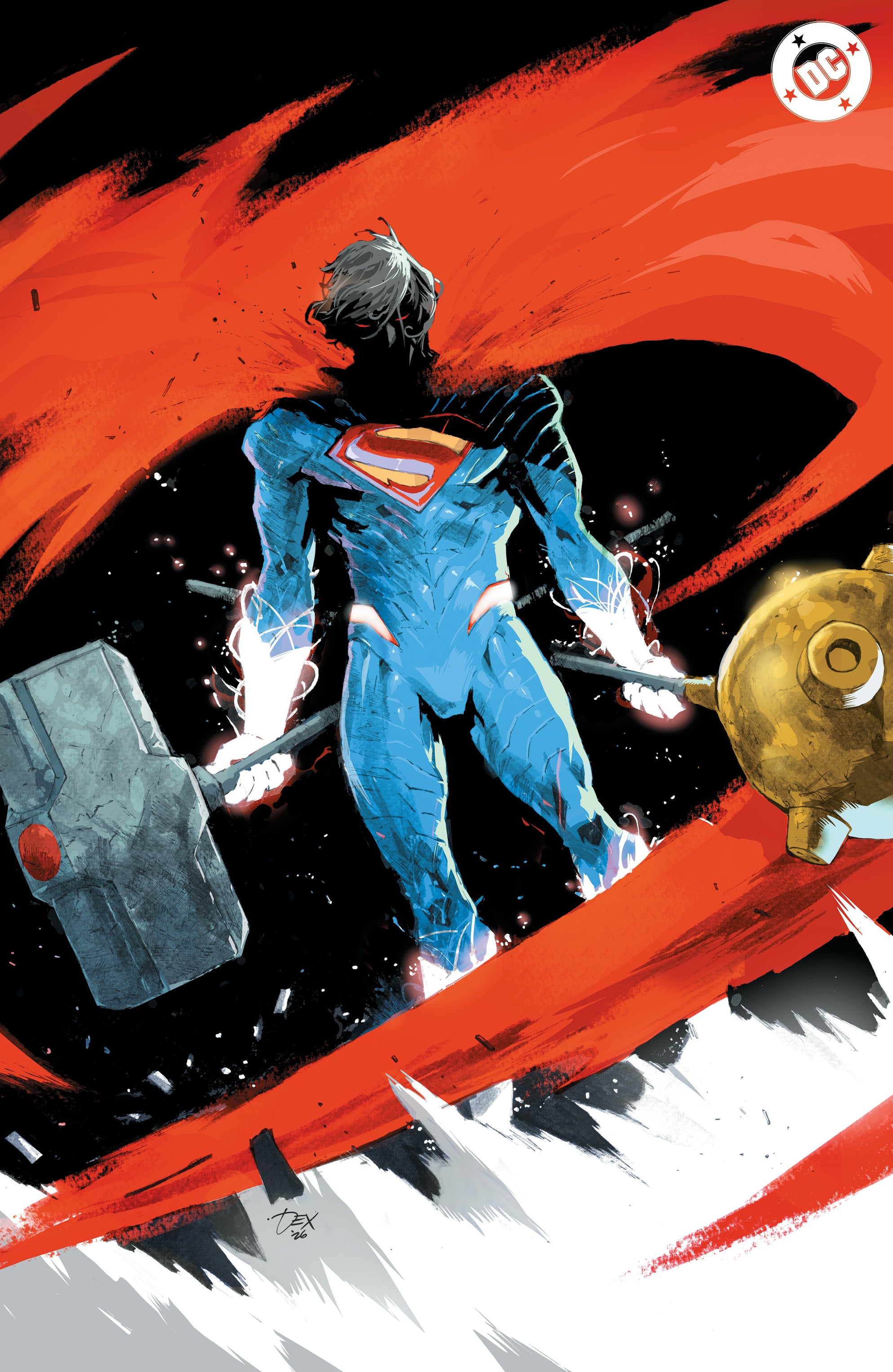 ABSOLUTE SUPERMAN #21 DEXTER SOY SDCC EXCLUSIVE VARIANT COVERS