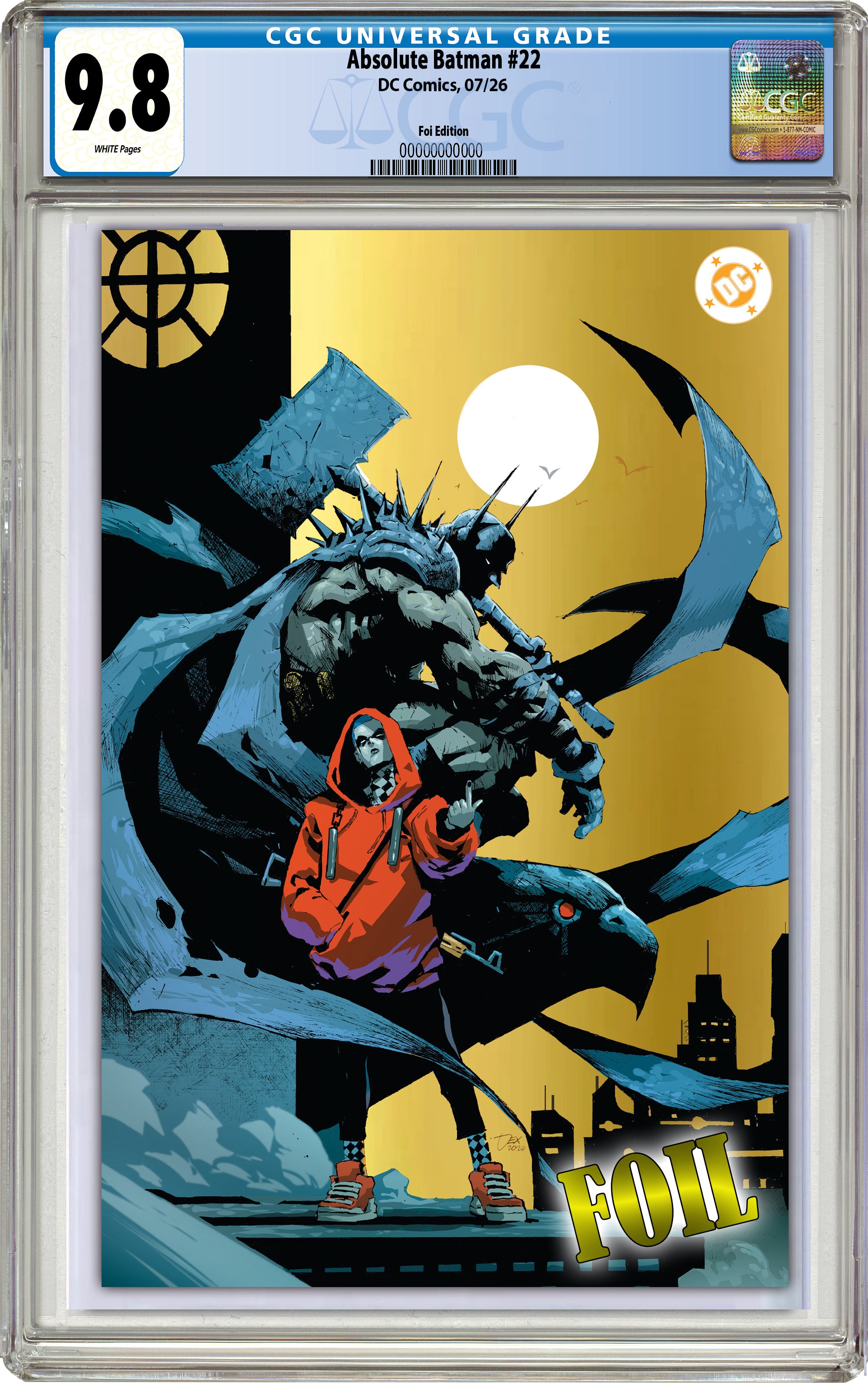ABSOLUTE BATMAN #22 DEXTER SOY SDCC EXCLUSIVE VARIANT COVERS