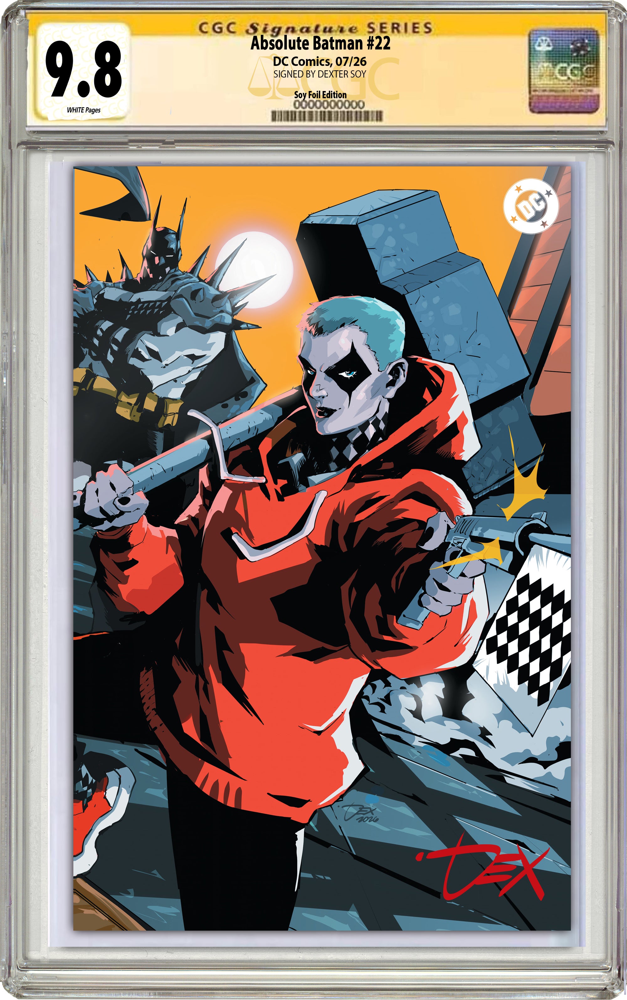 ABSOLUTE BATMAN #22 DEXTER SOY WRAPAROUND SURPRISE VARIANT
