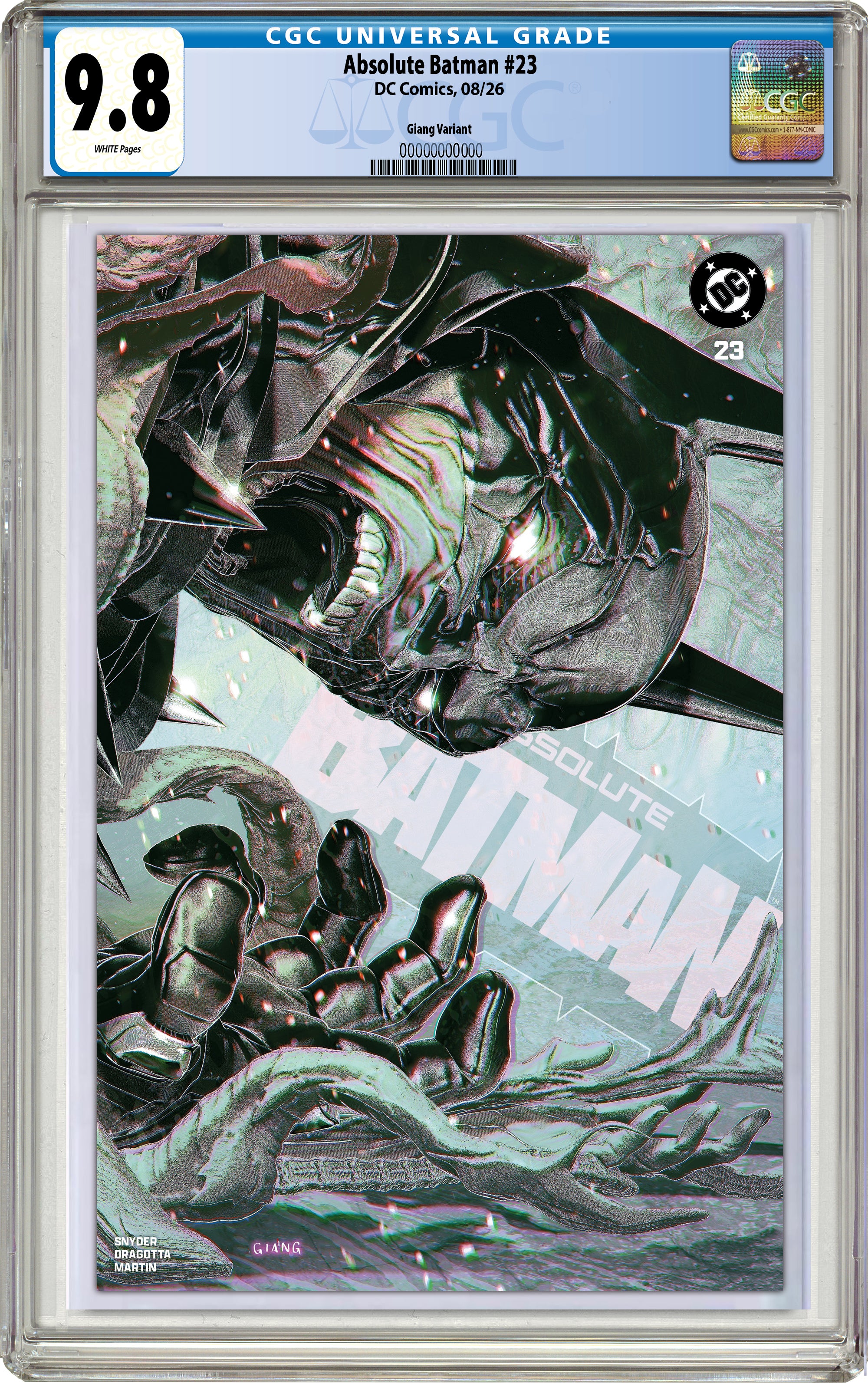 ABSOLUTE BATMAN #23 JOHN GIANG FANEXPO CHICAGO EXCLUSIVE VARIANT COVERS -- [08-12-26 ]