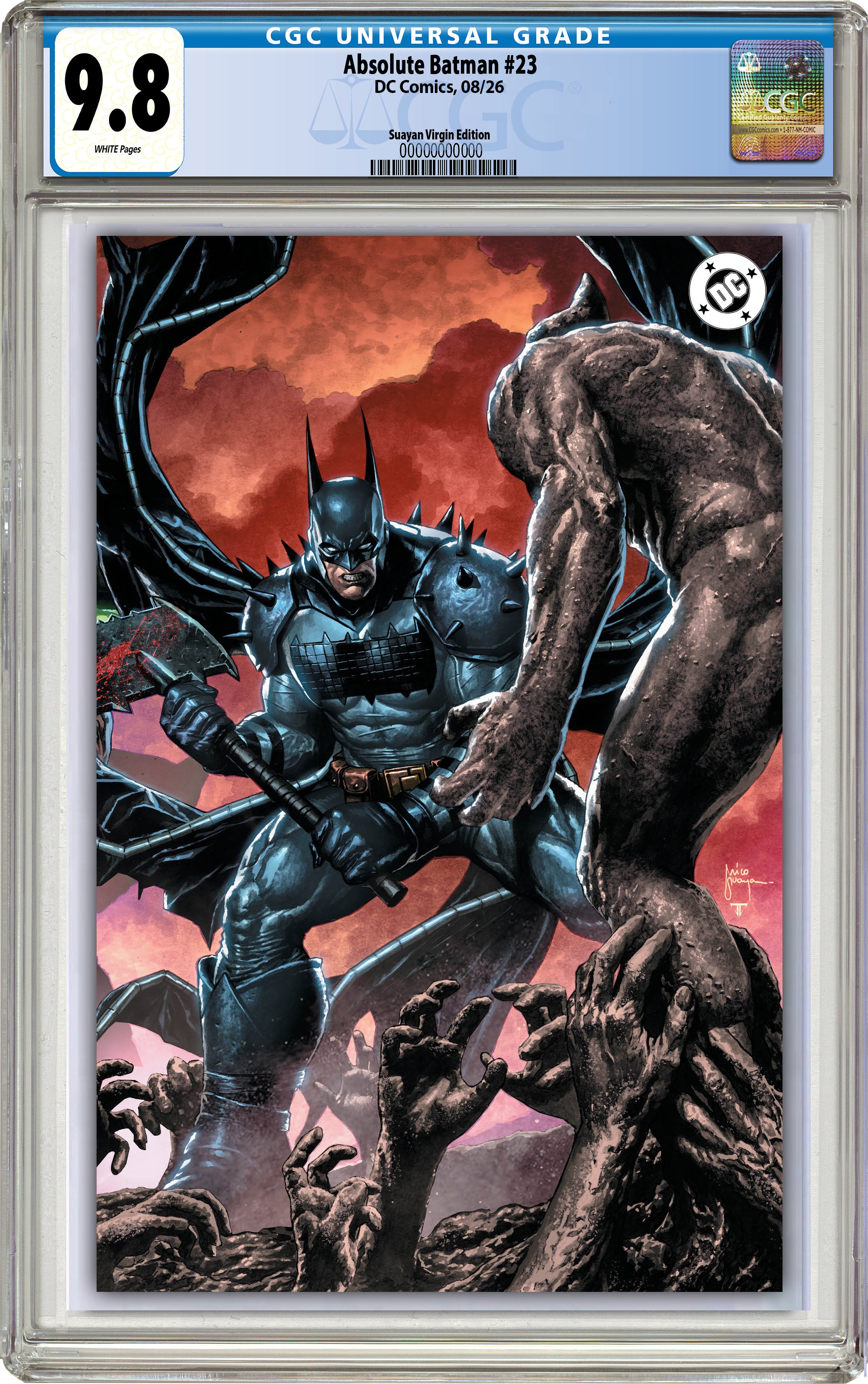 ABSOLUTE BATMAN #23 MICO SUAYAN FANEXPO CHICAGO EXCLUSIVE VARIANT COVERS -- [08-12-26 ]