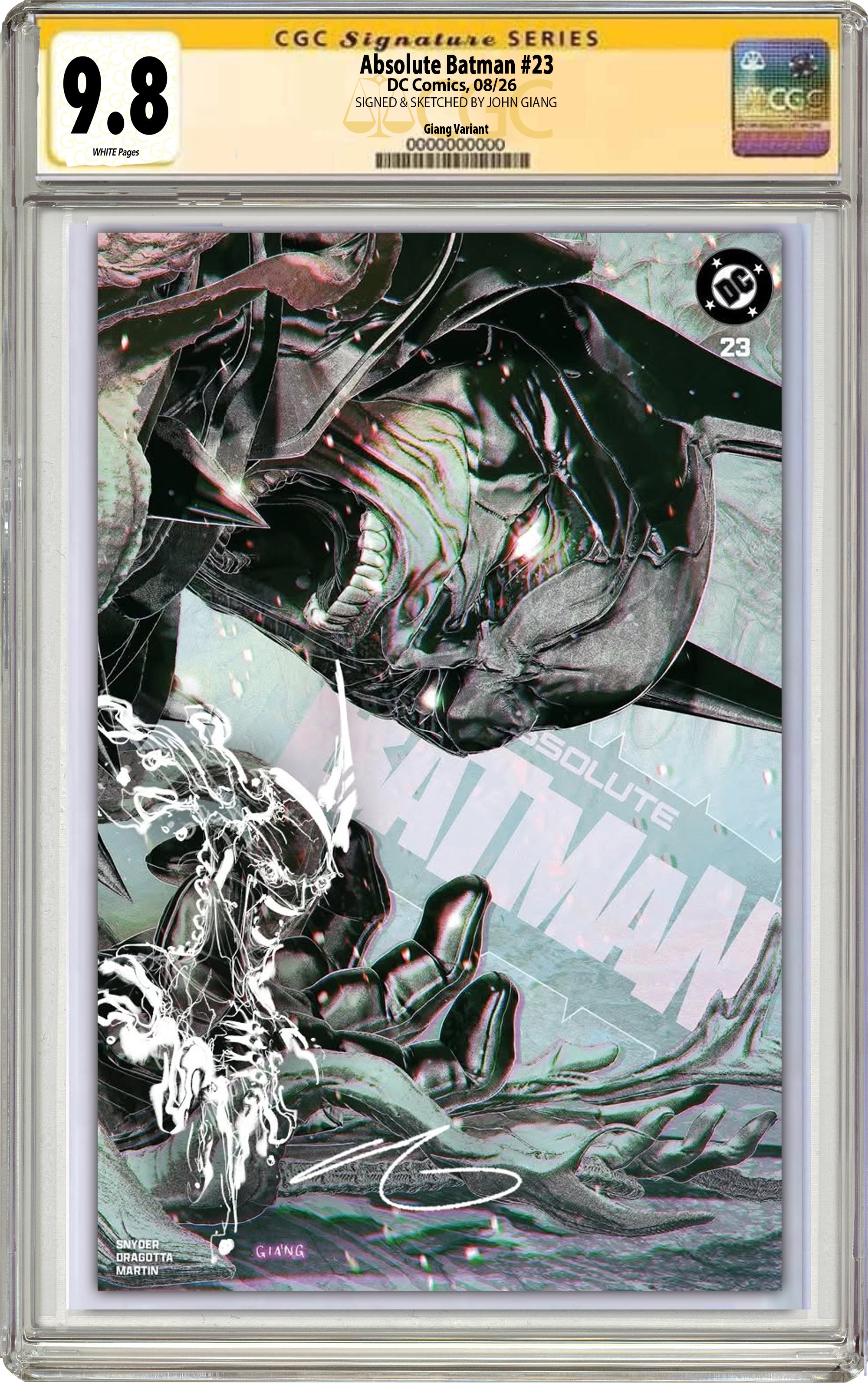 ABSOLUTE BATMAN #23 JOHN GIANG FANEXPO CHICAGO EXCLUSIVE VARIANT COVERS -- [08-12-26 ]