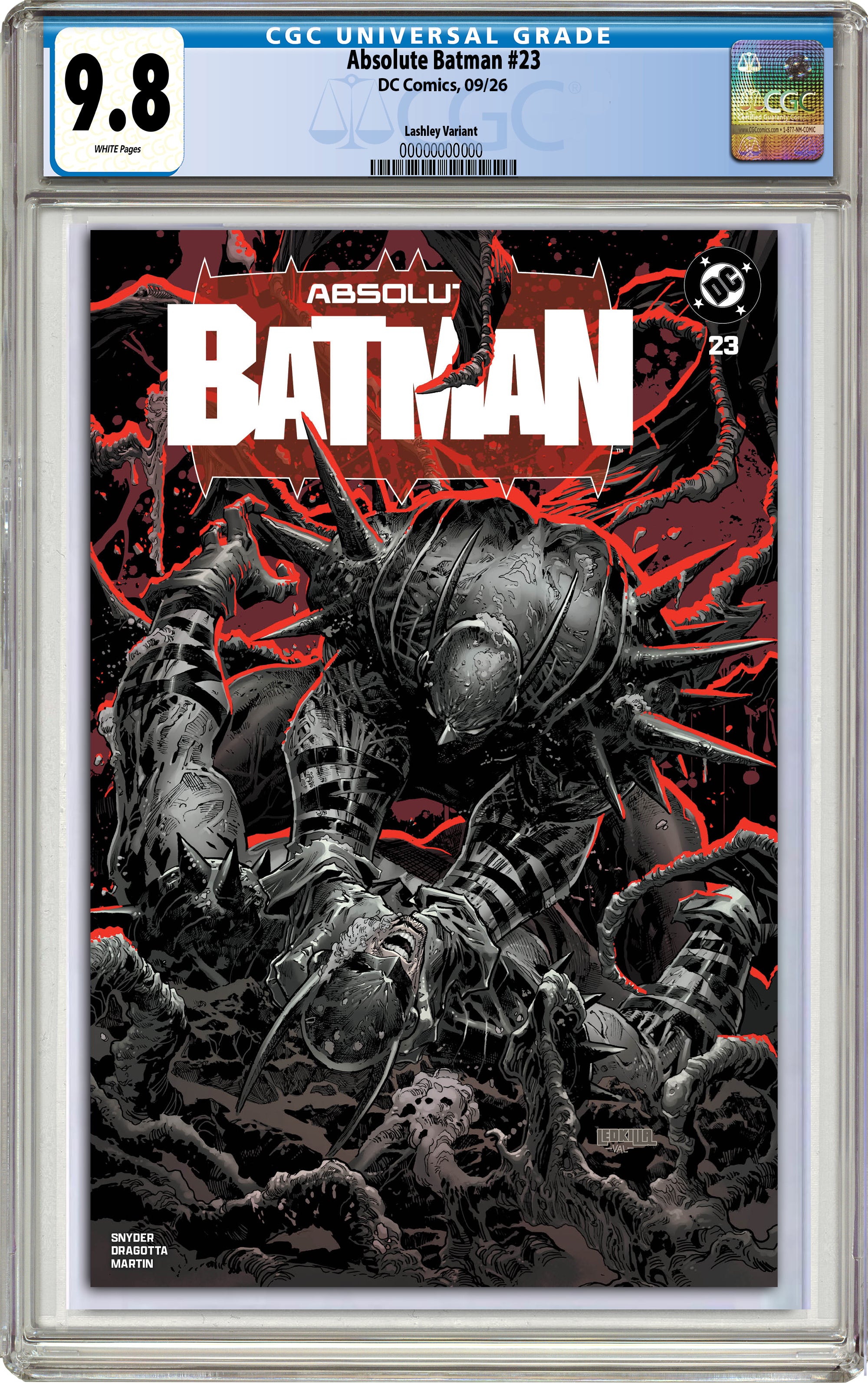ABSOLUTE BATMAN #23 KEN LASHLEY FANEXPO CHICAGO EXCLUSIVE VARIANT COVERS -- [08-12-26 ]