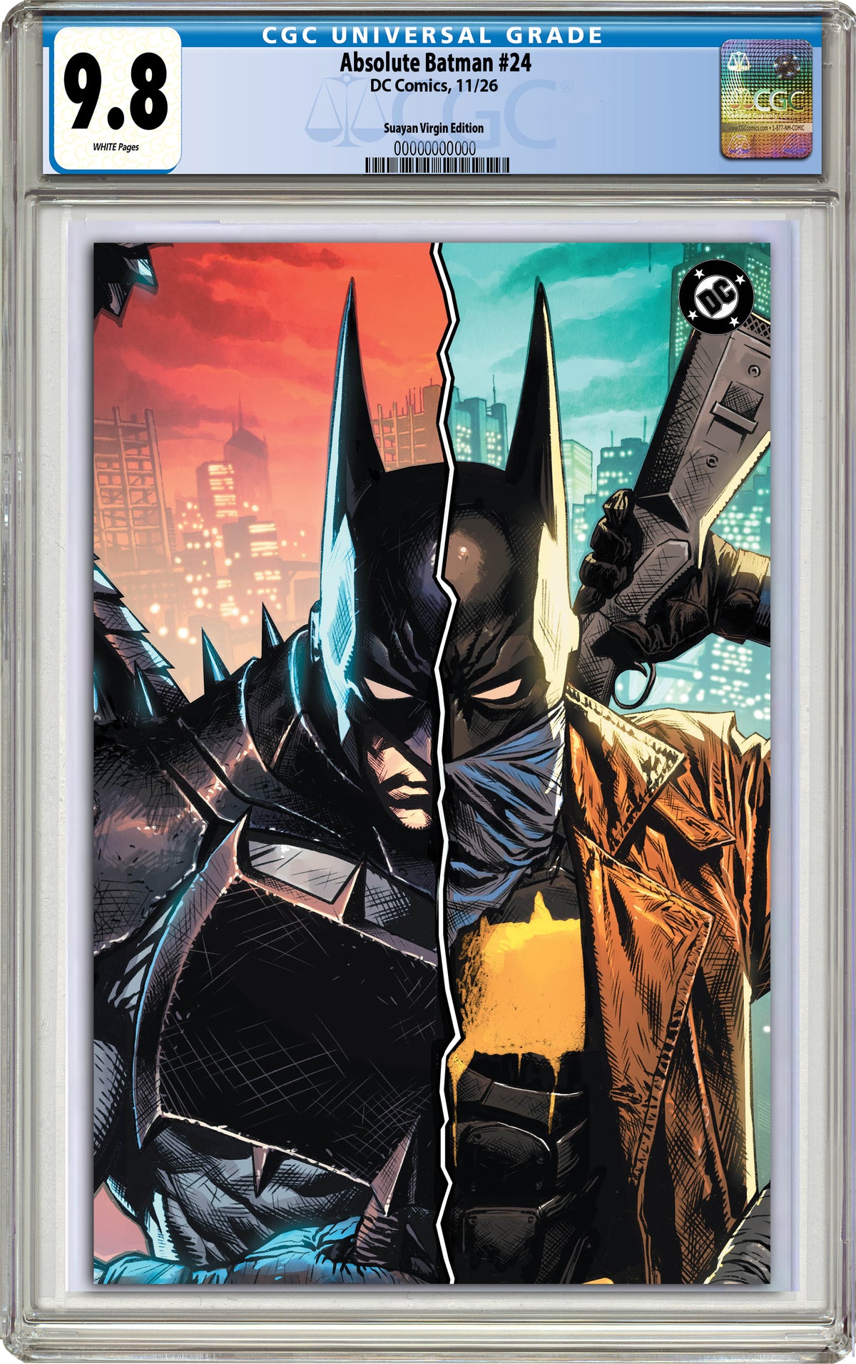 ABSOLUTE BATMAN #24 MICO SUAYAN NYCC EXCLUSIVE VARIANT COVERS (GRADED EDITION)