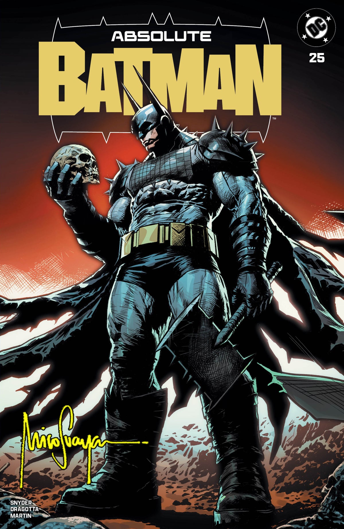 ABSOLUTE BATMAN #25 MICO SUAYAN SGCC EXCLUSIVE VARIANT COVERS (RAW EDITION)