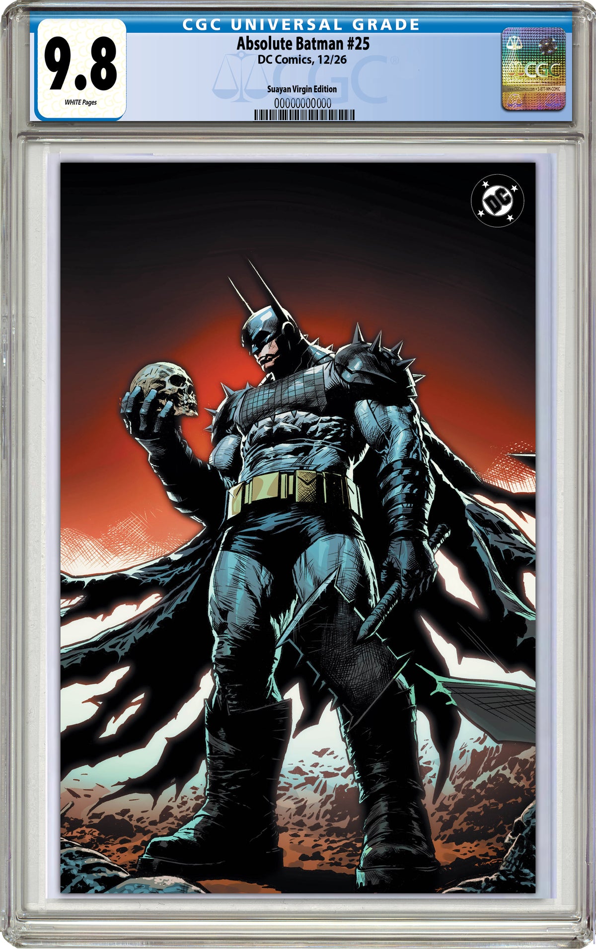 ABSOLUTE BATMAN #25 MICO SUAYAN SGCC EXCLUSIVE VARIANT COVERS (GRADED EDITION)