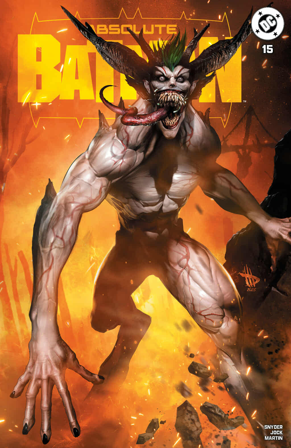 ABSOLUTE BATMAN #15 DAVE WILKINS EXCLUSIVE JOKER VARIANT  -- [Expected In Stock Date : 12-10-25]