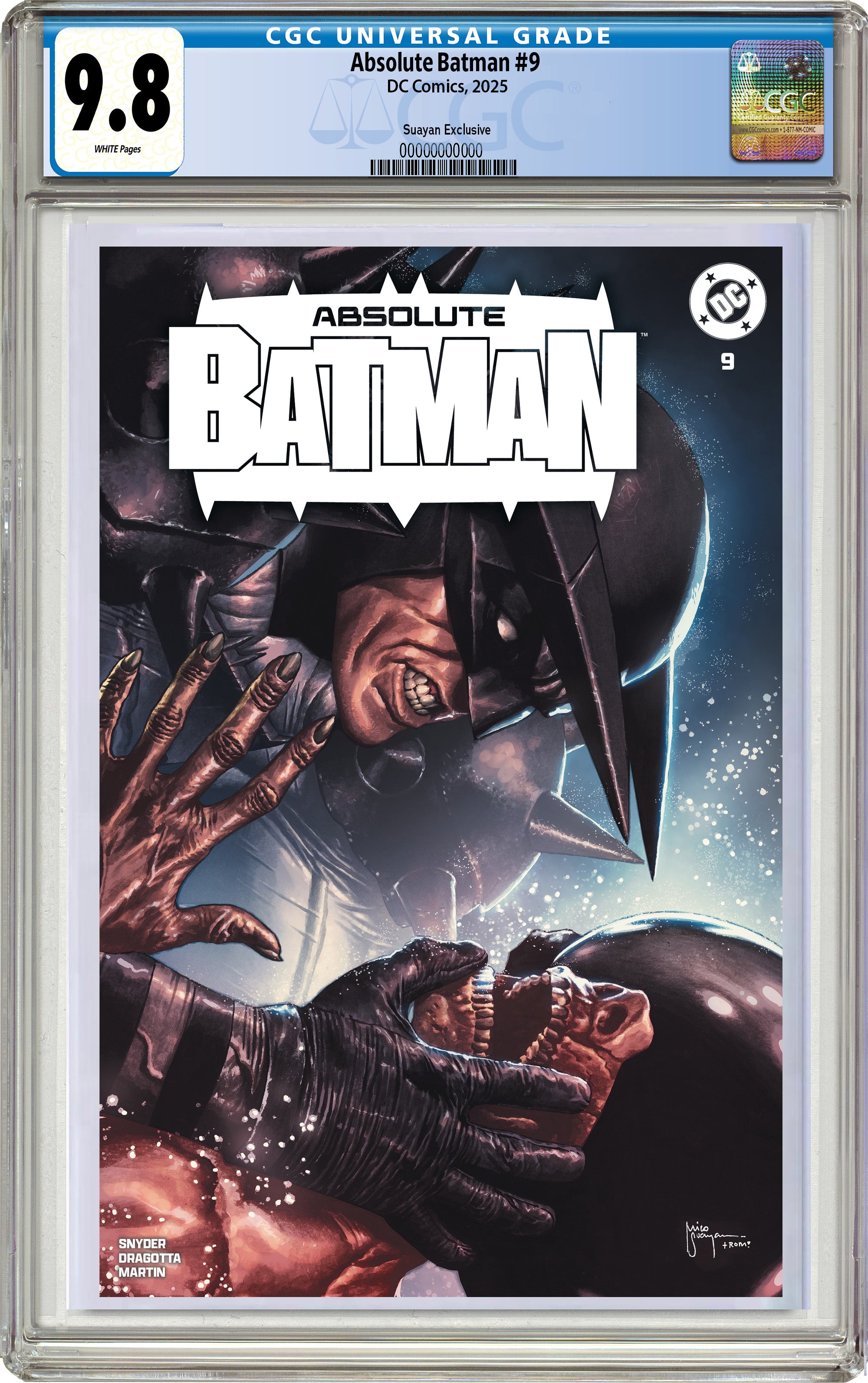 ABSOLUTE BATMAN #9 MICO SUAYAN HEROES CON EXCLUSIVE VARIANT OPTIONS LI
