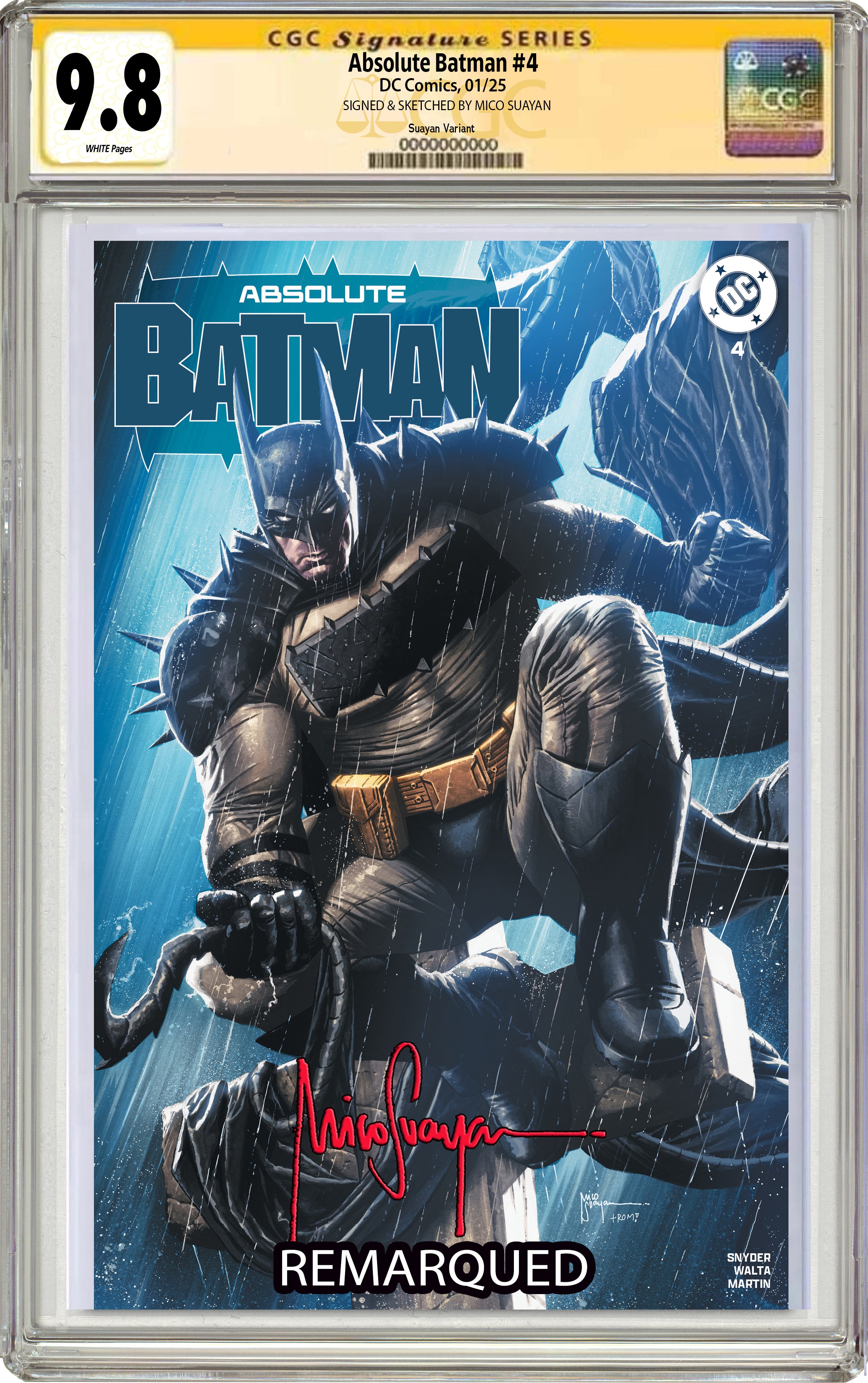 ABSOLUTE BATMAN #4 MICO SUAYAN MEGACON EXCLUSIVE THURSDAY MEGADROP OPTIONS