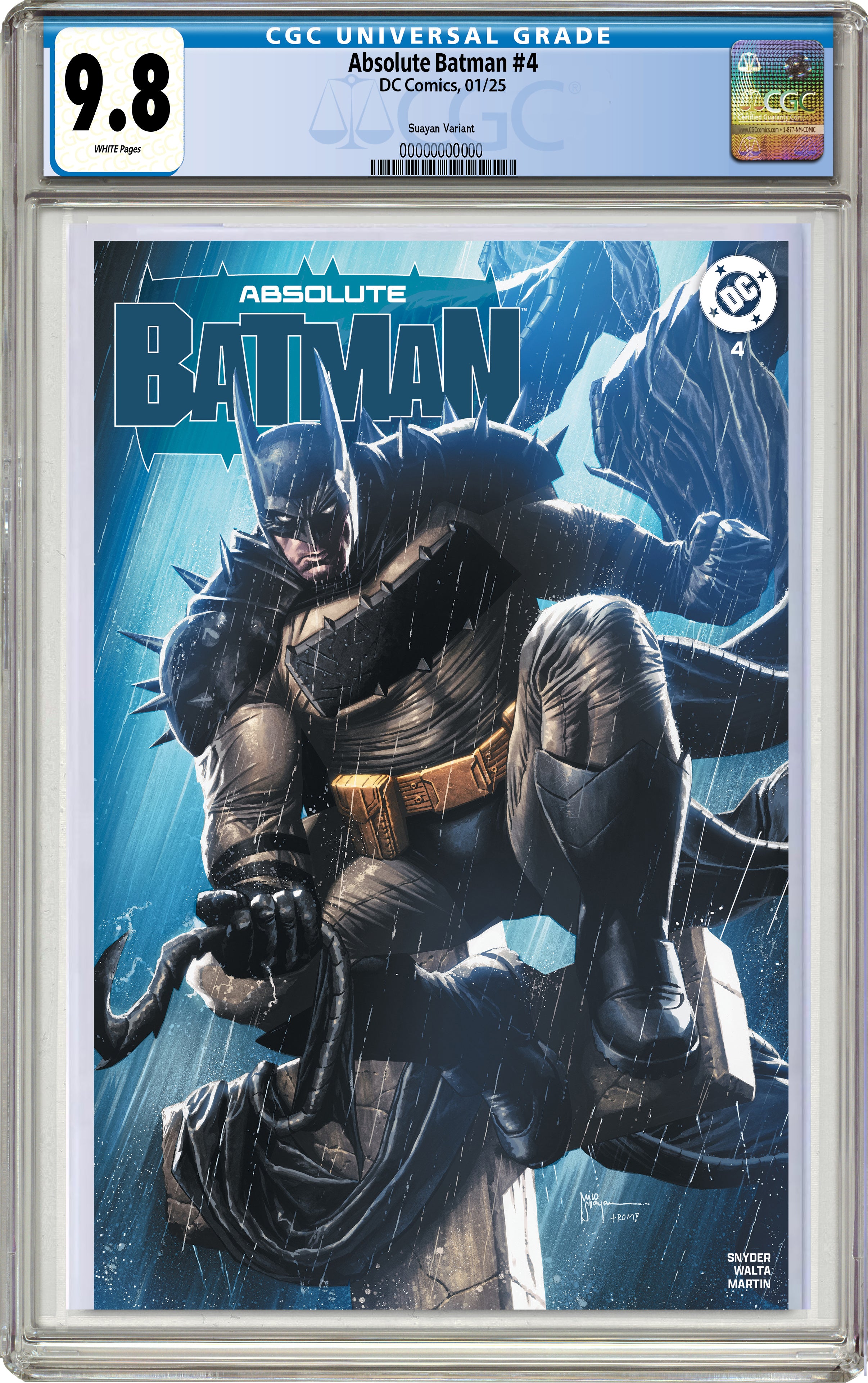 ABSOLUTE BATMAN #4 MICO SUAYAN MEGACON EXCLUSIVE THURSDAY MEGADROP OPTIONS