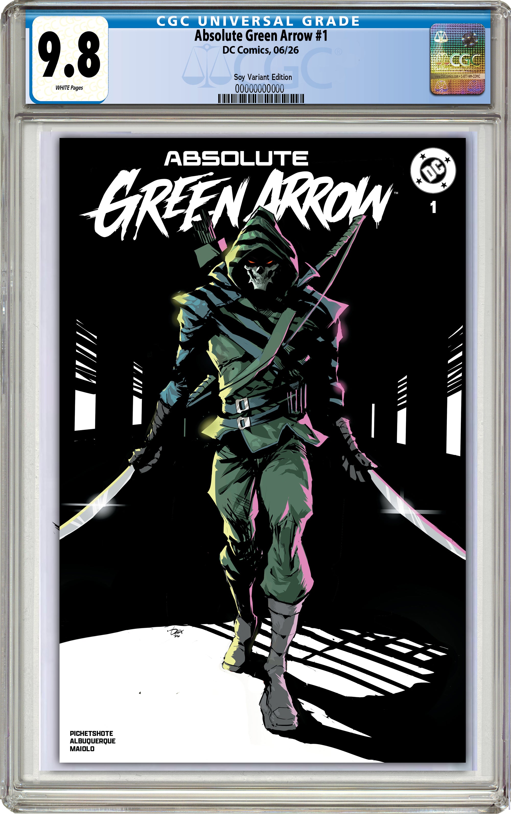 ABSOLUTE GREEN ARROW #1 DEXTER SOY FANEXPO PHILLY EXCLUSIVE VARIANT COVERS [05-20-26]