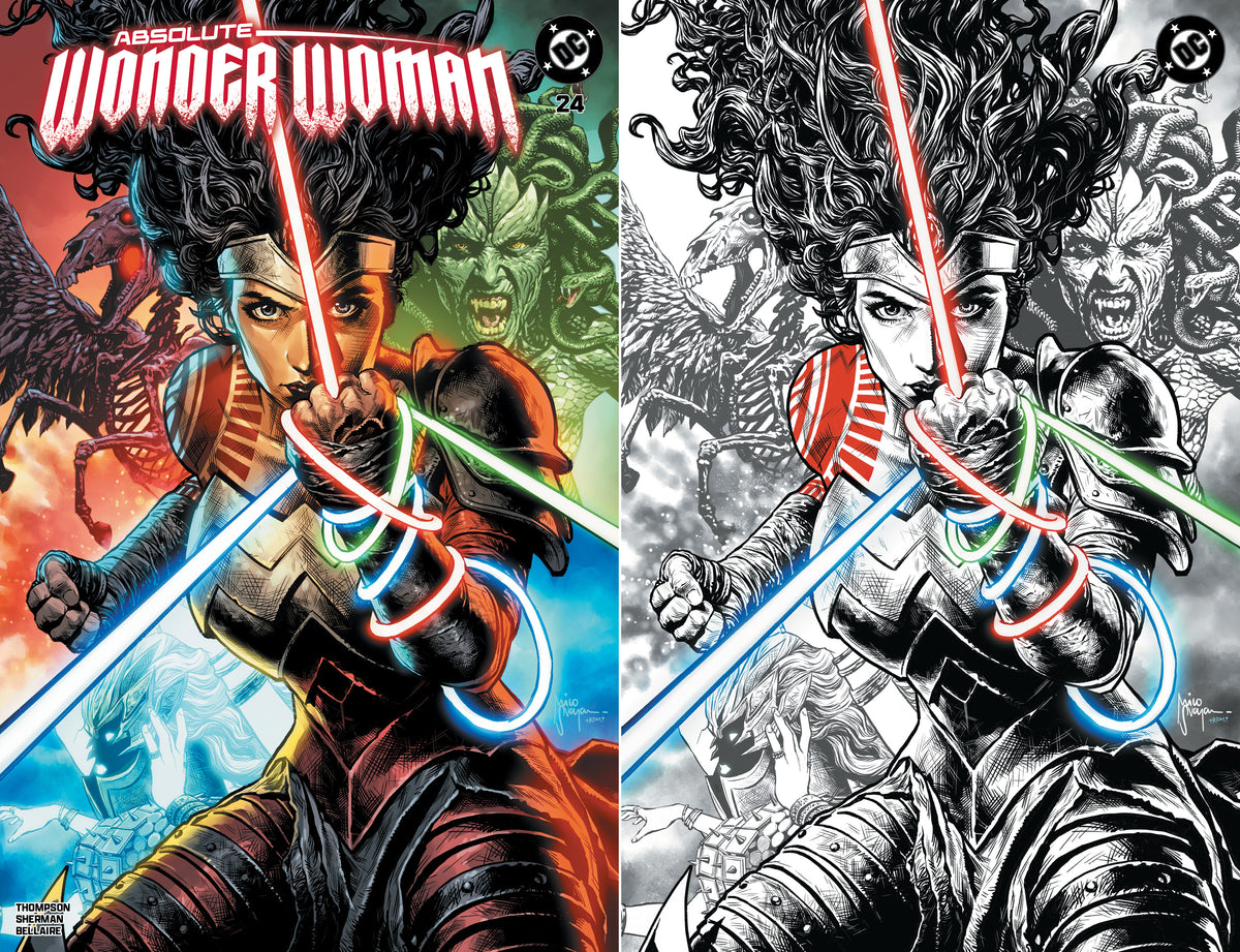 ABSOLUTE WONDER WOMAN #24 MICO SUAYAN NYCC EXCLUSIVE VARIANT COVERS (RAW OPTIONS)