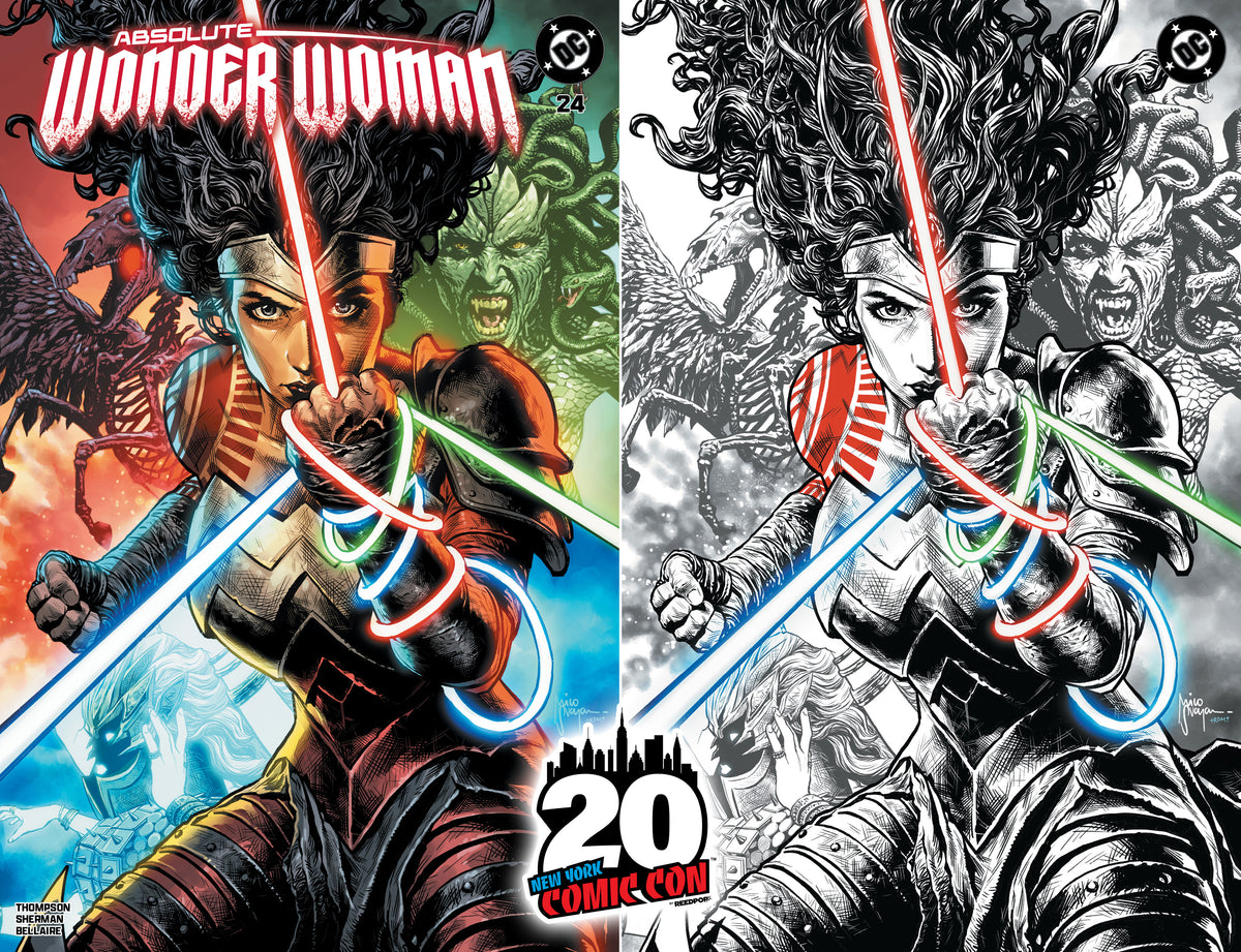 ABSOLUTE WONDER WOMAN #24 MICO SUAYAN NYCC EXCLUSIVE VARIANT COVERS (RAW OPTIONS)