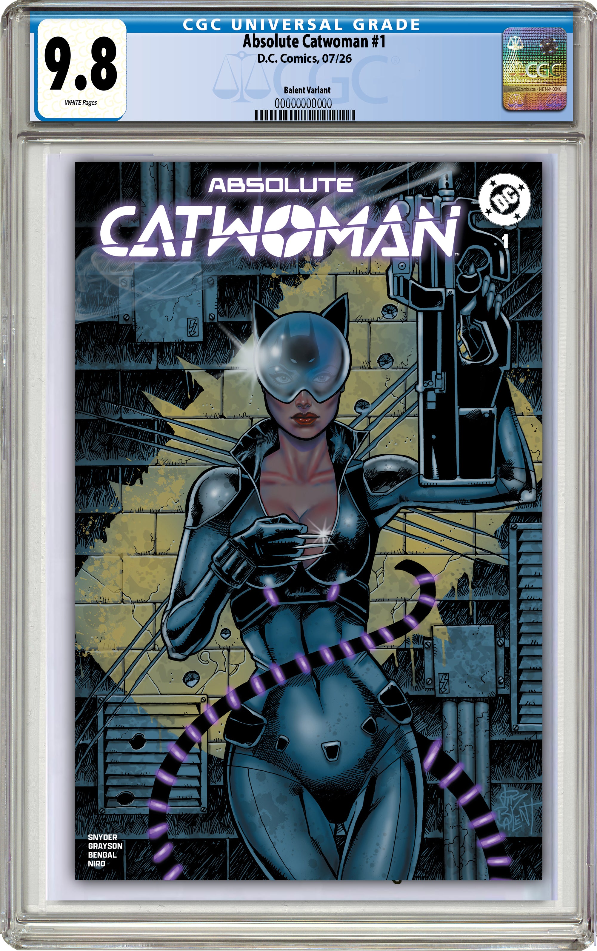 ABSOLUTE CATWOMAN #1 JIM BALENT HEROES CON EXCLUSIVE VARIANT COVERS -- [06-10-26]