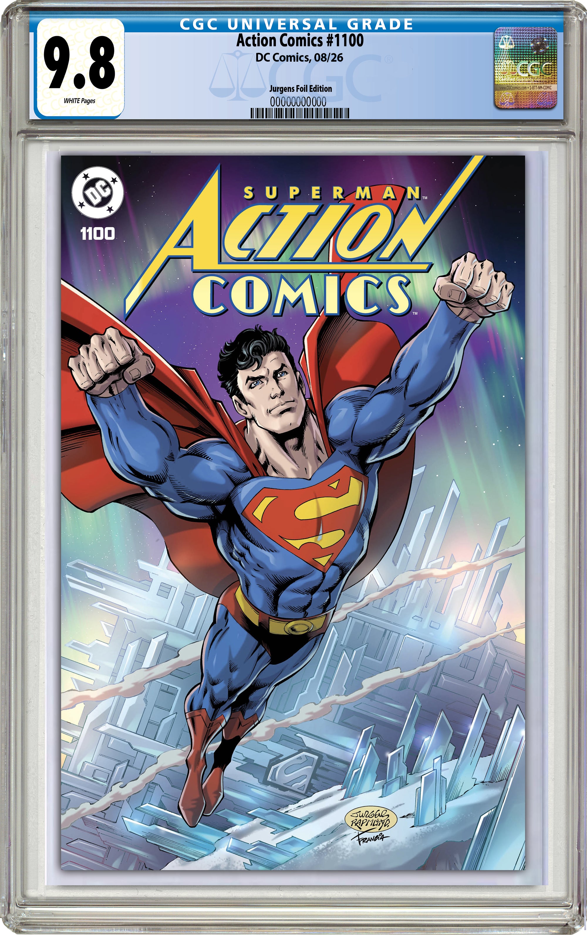 ACTION COMICS #1100 DAN JURGENS EXCLUSIVE FOIL EDITION  -- [07-22-26 ]
