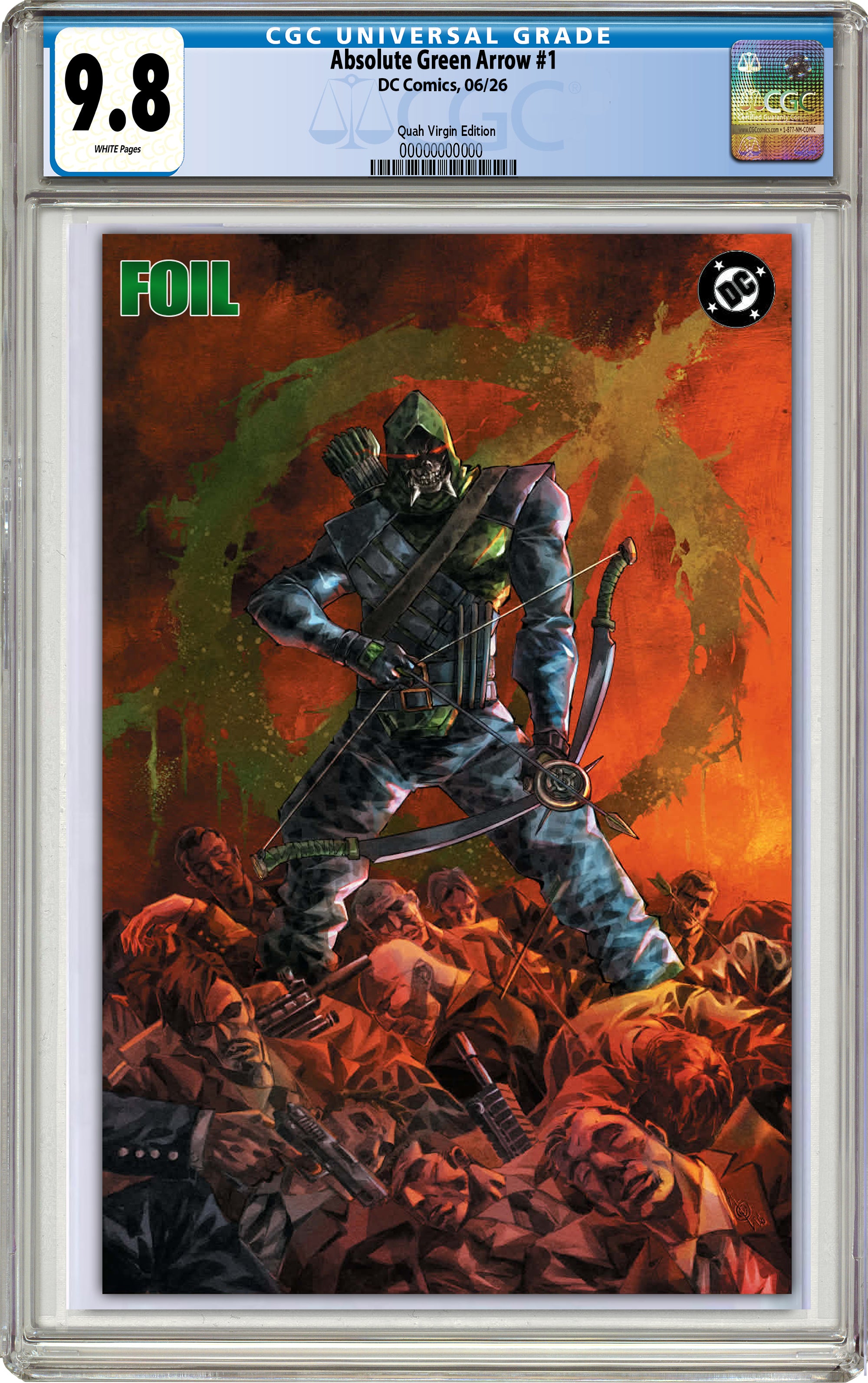 ABSOLUTE GREEN ARROW #1 ALAN QUAH EXCLUSIVE VARIANT COVERS [05-20-26]