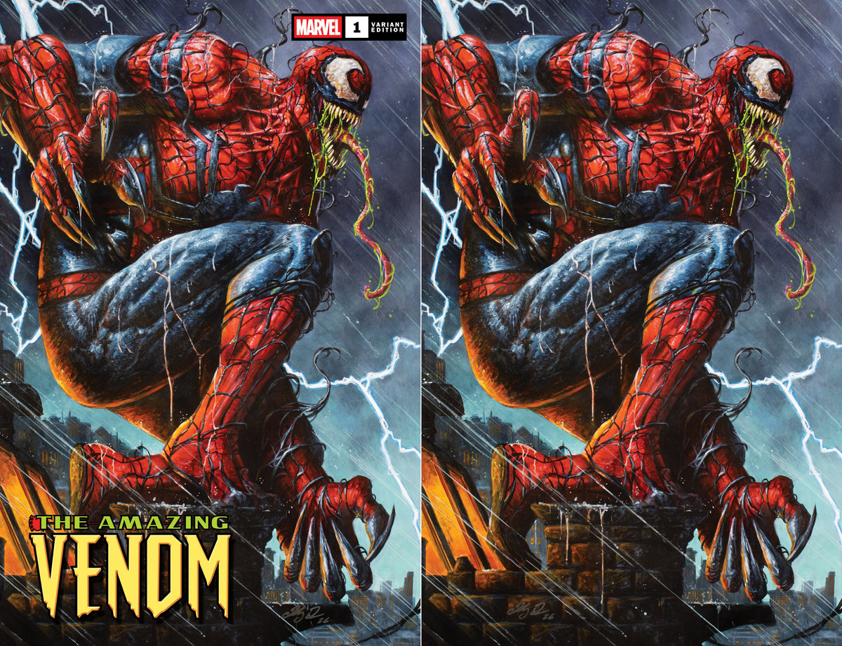 THE AMAZING VENOM #1 JOHNNY DESJARDINS NYCC EXCLUSIVE VARIANT COVERS (RAW OPTIONS)