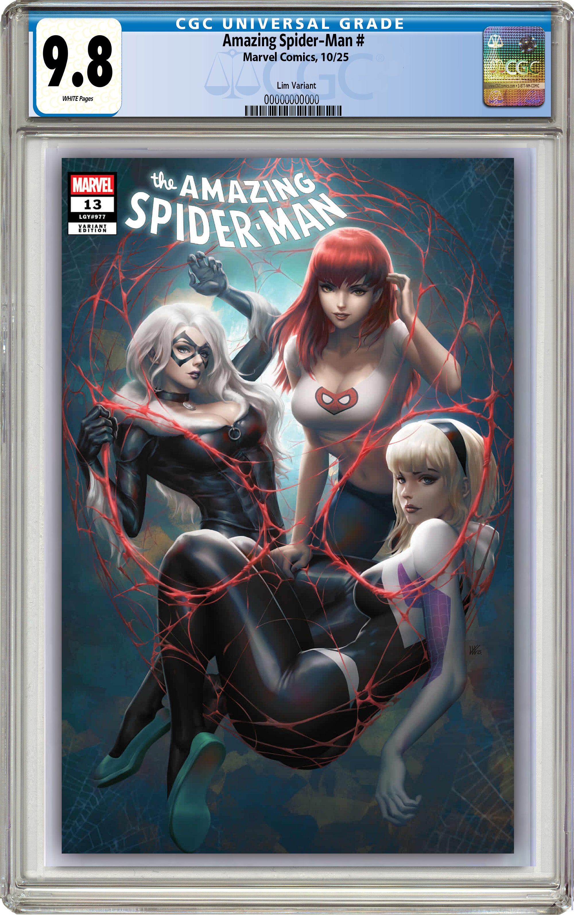 AMAZING SPIDER-MAN #13 KENDRICK LIM EXCLUSIVE VARIANT COVERS PALLET