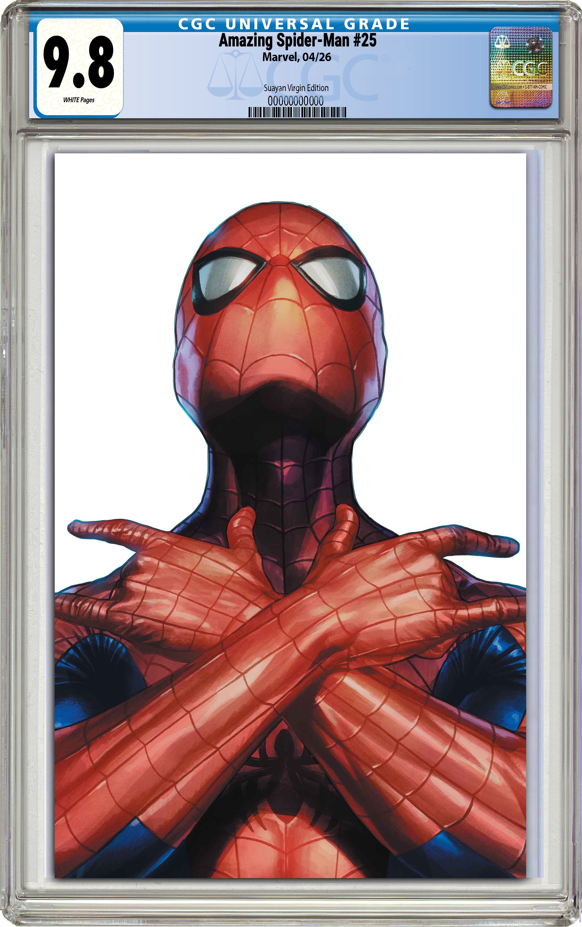 AMAZING SPIDER-MAN #25 MICO SUAYAN C2E2 EXCLUSIVE SECRET DROP