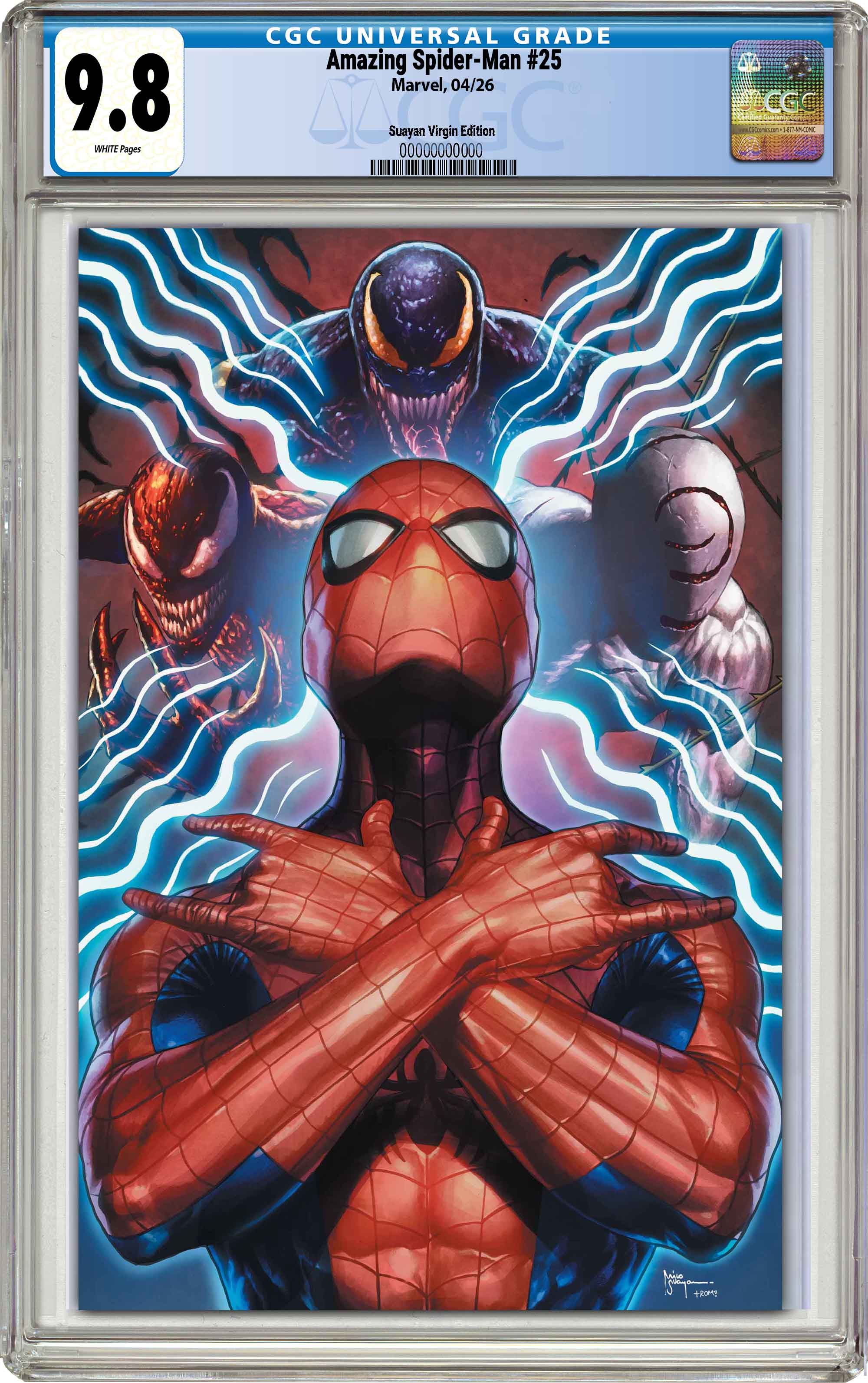AMAZING SPIDER-MAN #25 MICO SUAYAN C2E2 EXCLUSIVE VARIANT COVERS -- [03-25-26]