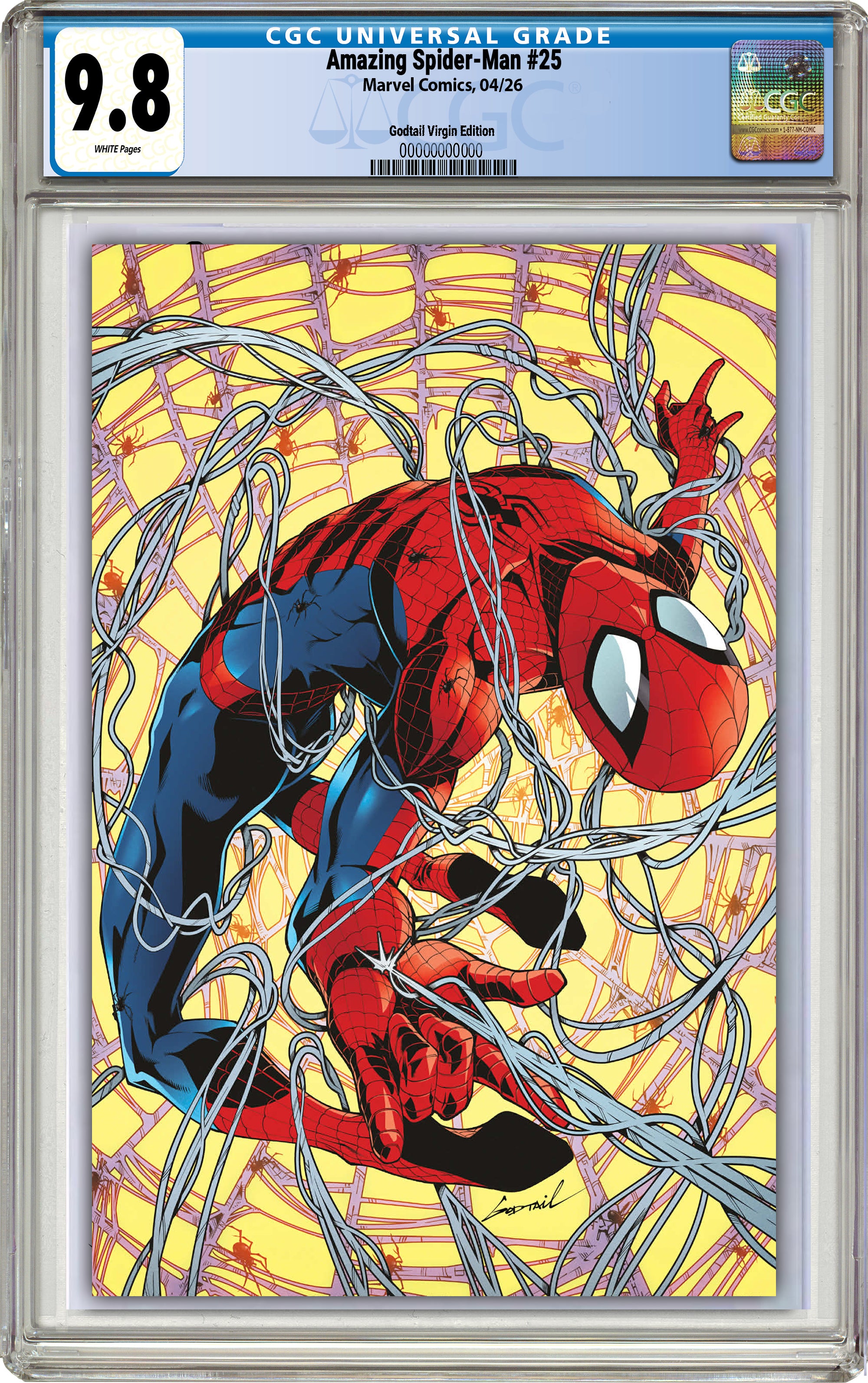 AMAZING SPIDER-MAN #25 GODTAIL EXCLUSIVE VARIANT COVERS 03-25-26