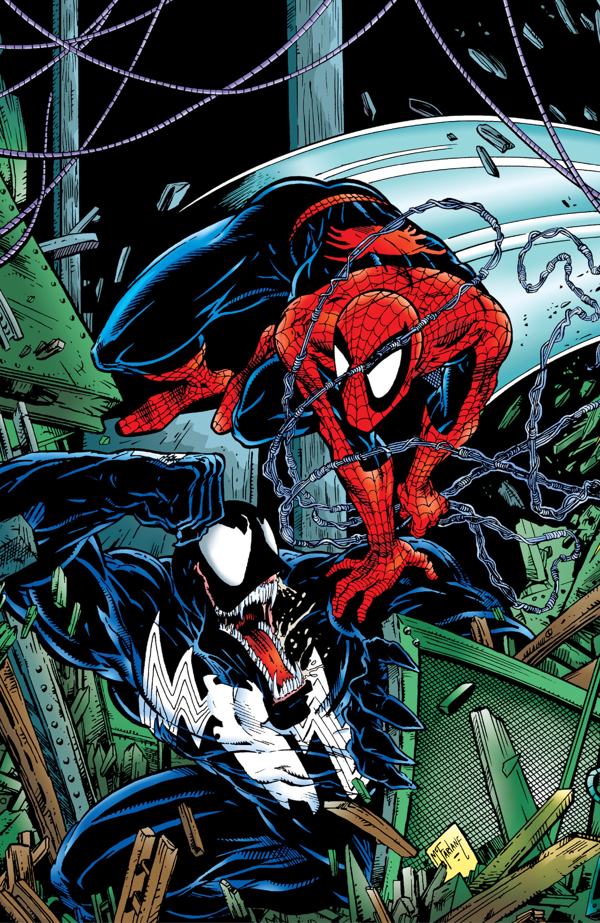 SPIDER-MAN #300 TODD MCFARLANE VIRGIN FOIL EDITION.