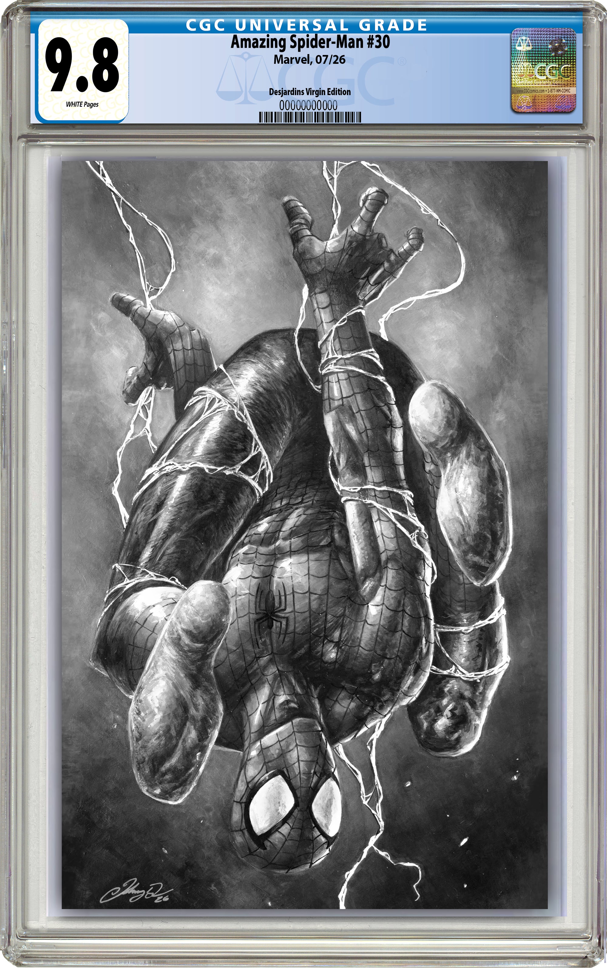 AMAZING SPIDER-MAN #30 JOHNNY DESJARDINS HEROES CON EXCLUSIVE VARIANT COVERS