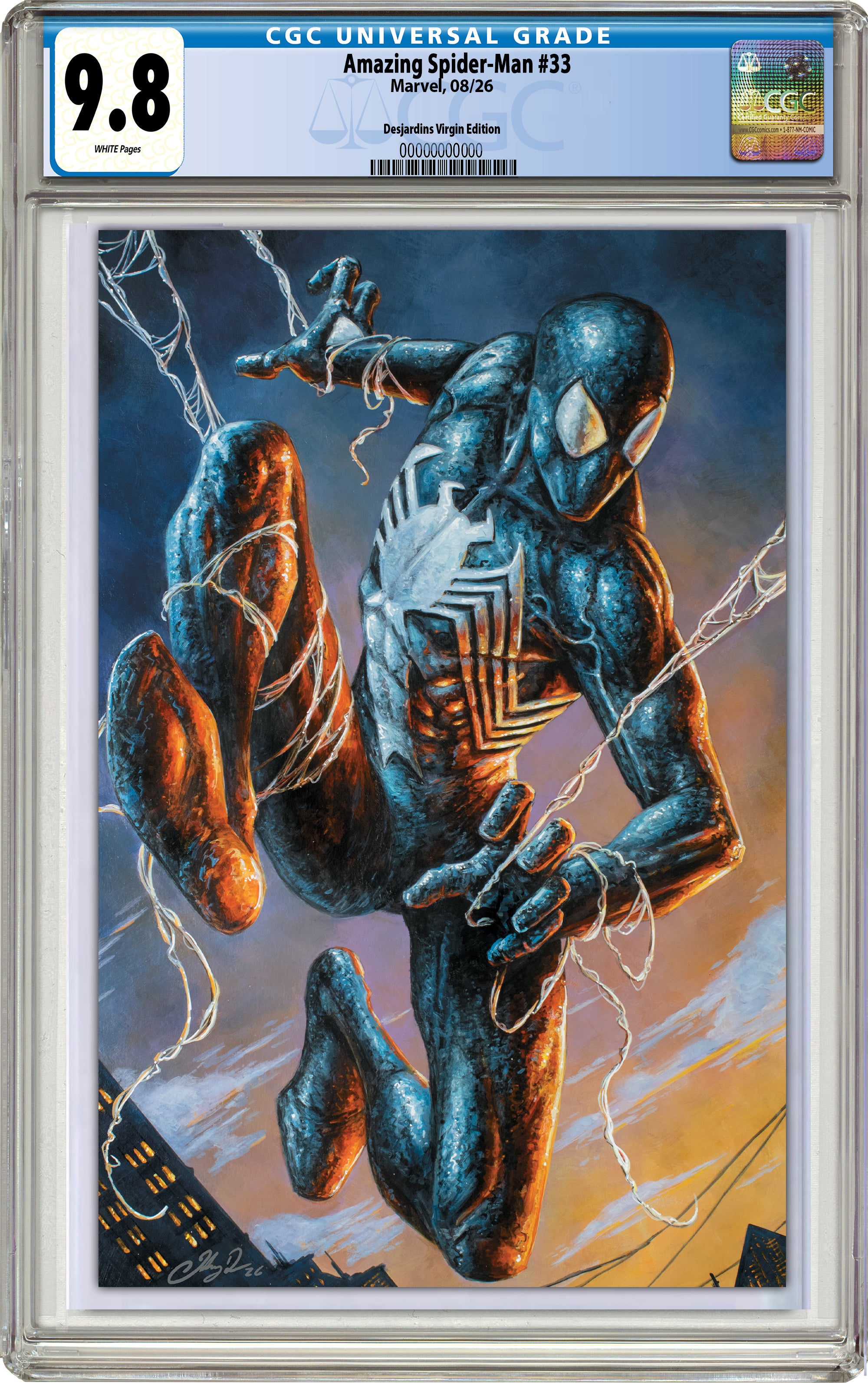 AMAZING SPIDER-MAN #33 JOHNNY DESJARDINS SDCC EXCLUSIVE VARIANT COVERS -- [07-22-26]