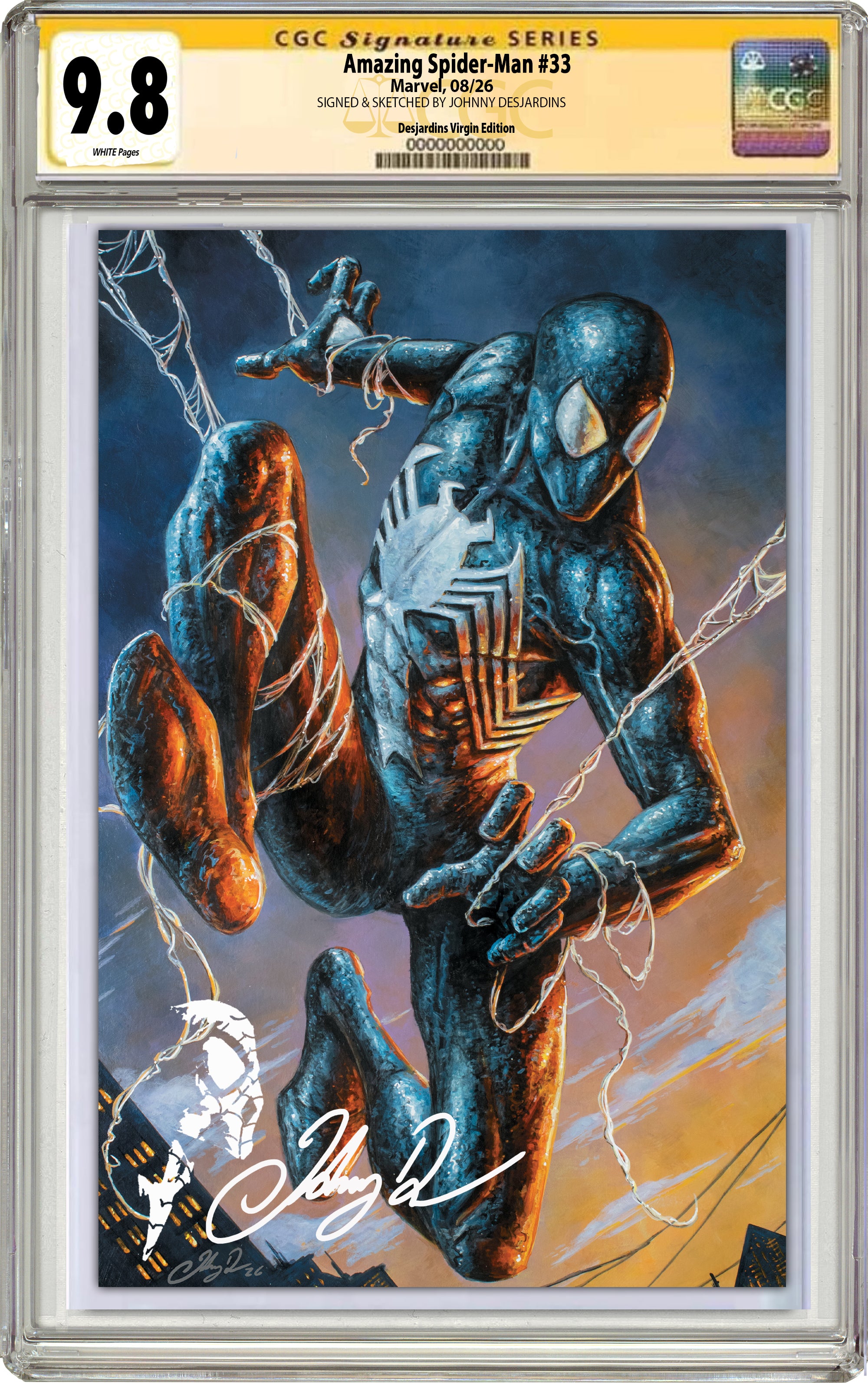 ウィンディ　ポスター AMAZING SPIDER-MAN #33 JOHNNY DESJARDINS SDCC EXCLUSIVE VARIANT COVERS