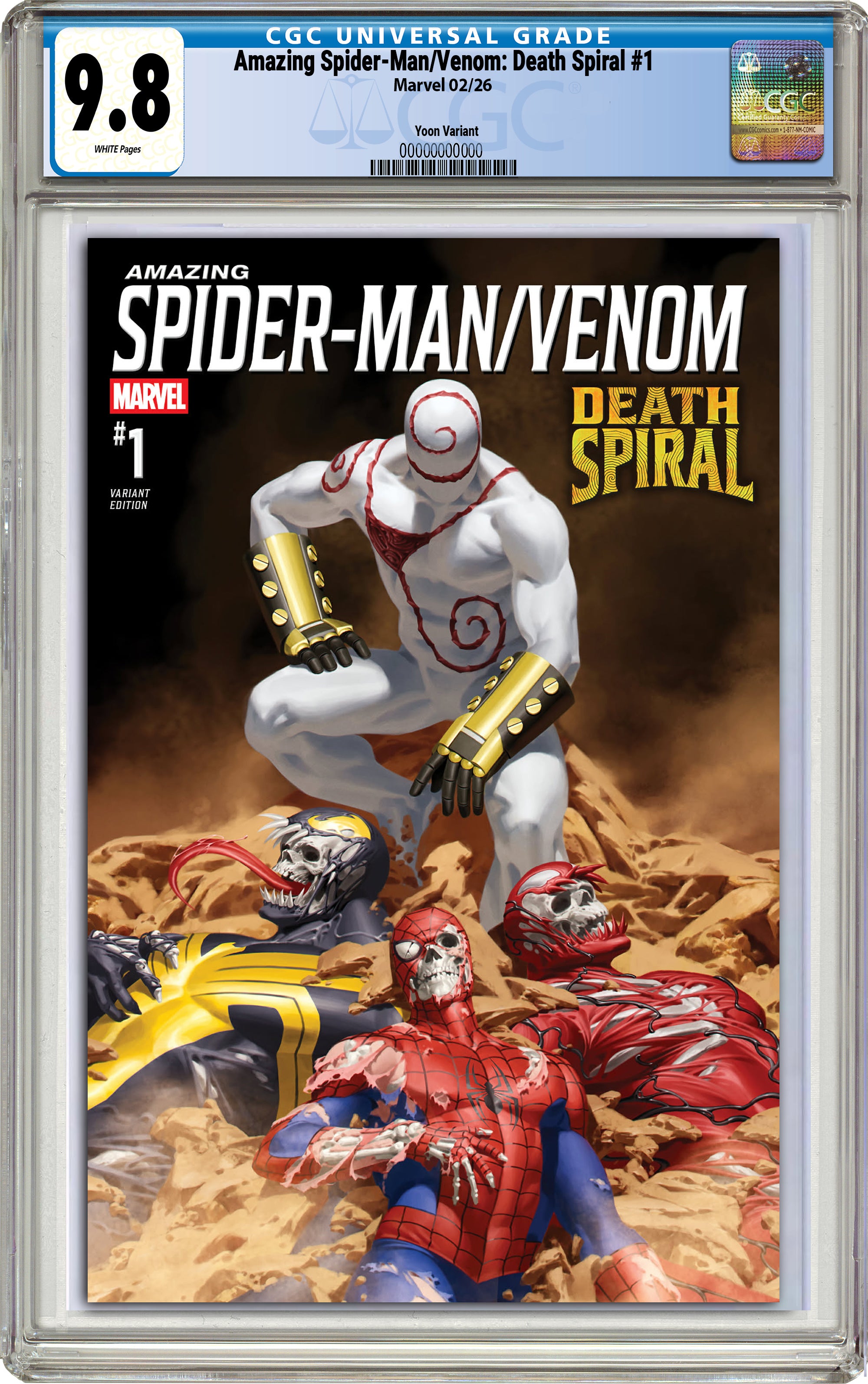 AMAZING SPIDER-MAN/VENOM: DEATH SPIRAL #1 JUNGGEUN YOON EXCLUSIVE VARI