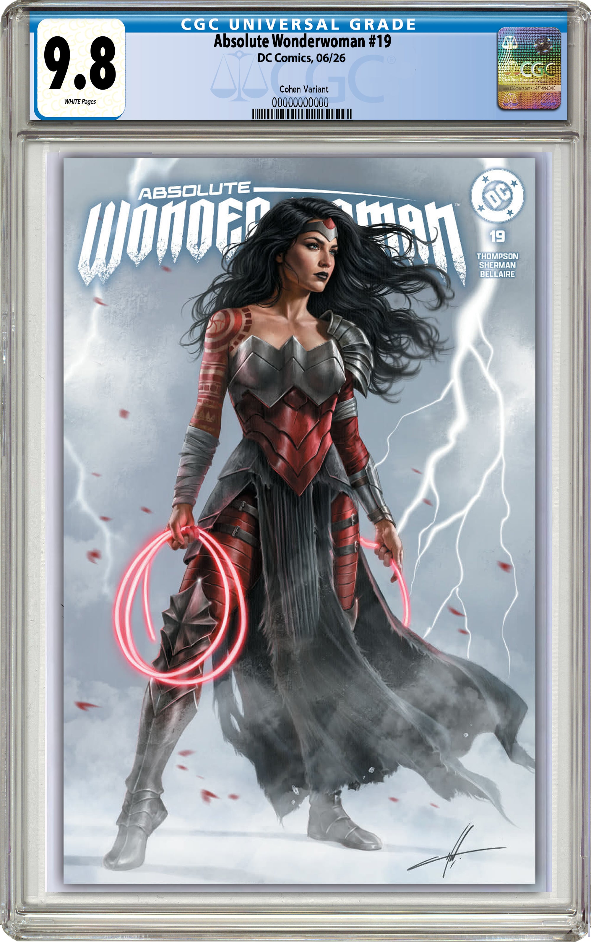 ABSOLUTE WONDER WOMAN #19 CARLA COHEN EXCLUSIVE VARIANT COVERS  [04-22-26]