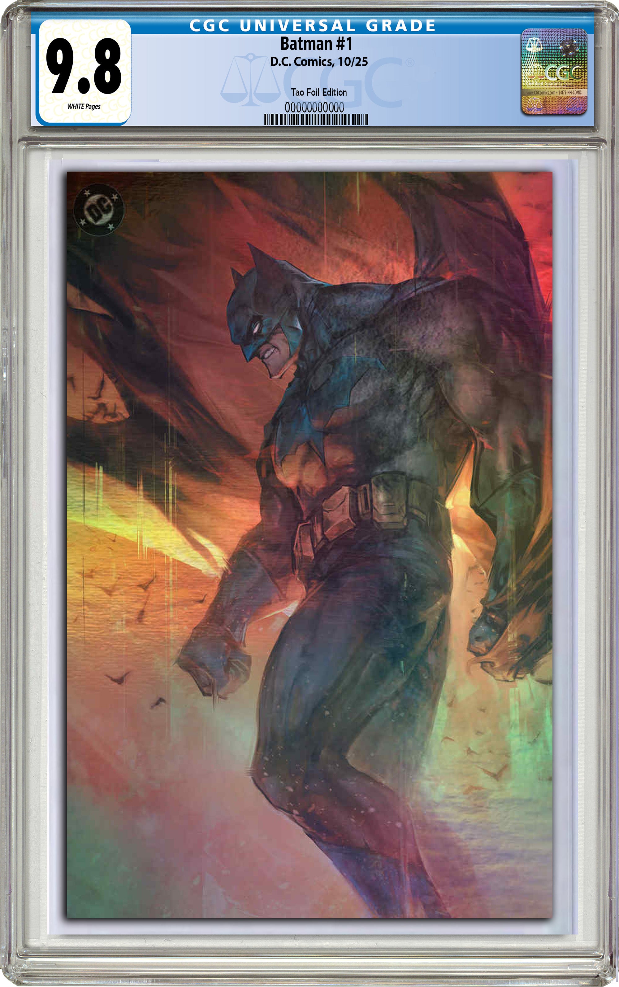 BATMAN #1 IVAN TAO NYCC EXCLUSIVE FOIL EDITION