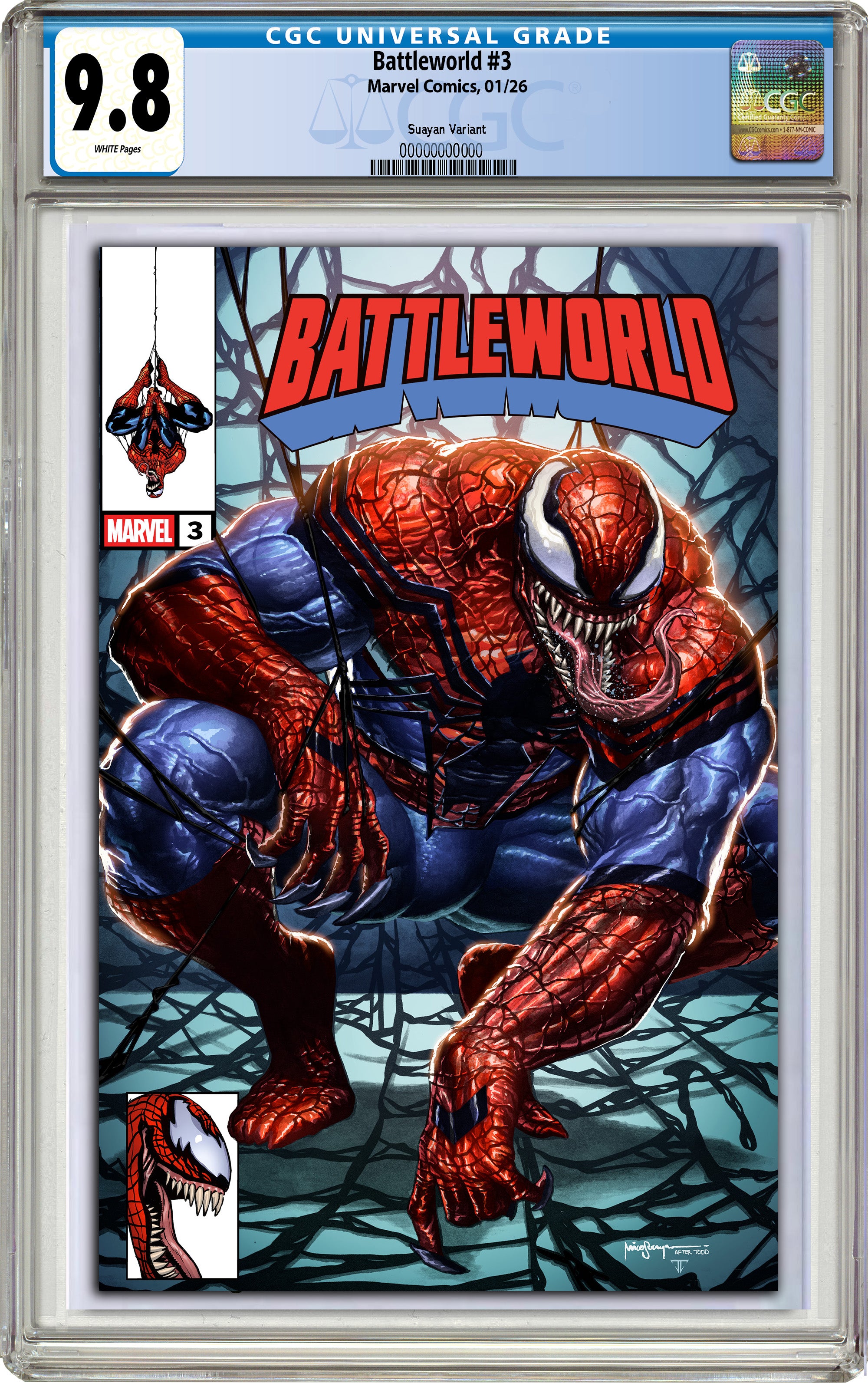 BATTLEWORLD #3 MICO SUAYAN SGCC EXCLUSIVE TORMENT VARIANT COVERS