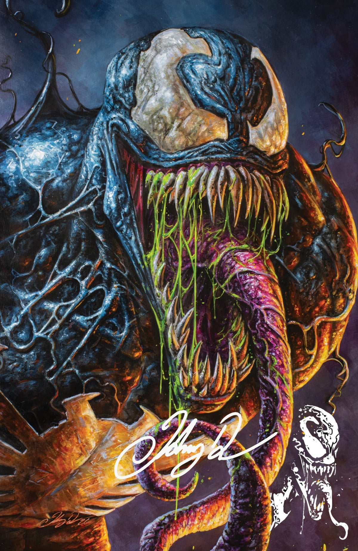 VENOM #262 JOHNNY DESJARDINS NYCC EXCLUSIVE VARIANT COVERS (RAW OPTIONS)
