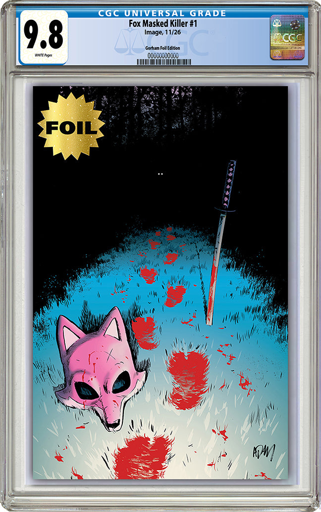 EXQUISITE CORPSES FOX MASK KILLER #1 ADAM GORHAM NYCC EXCLUSIVE VARIANT COVERS
