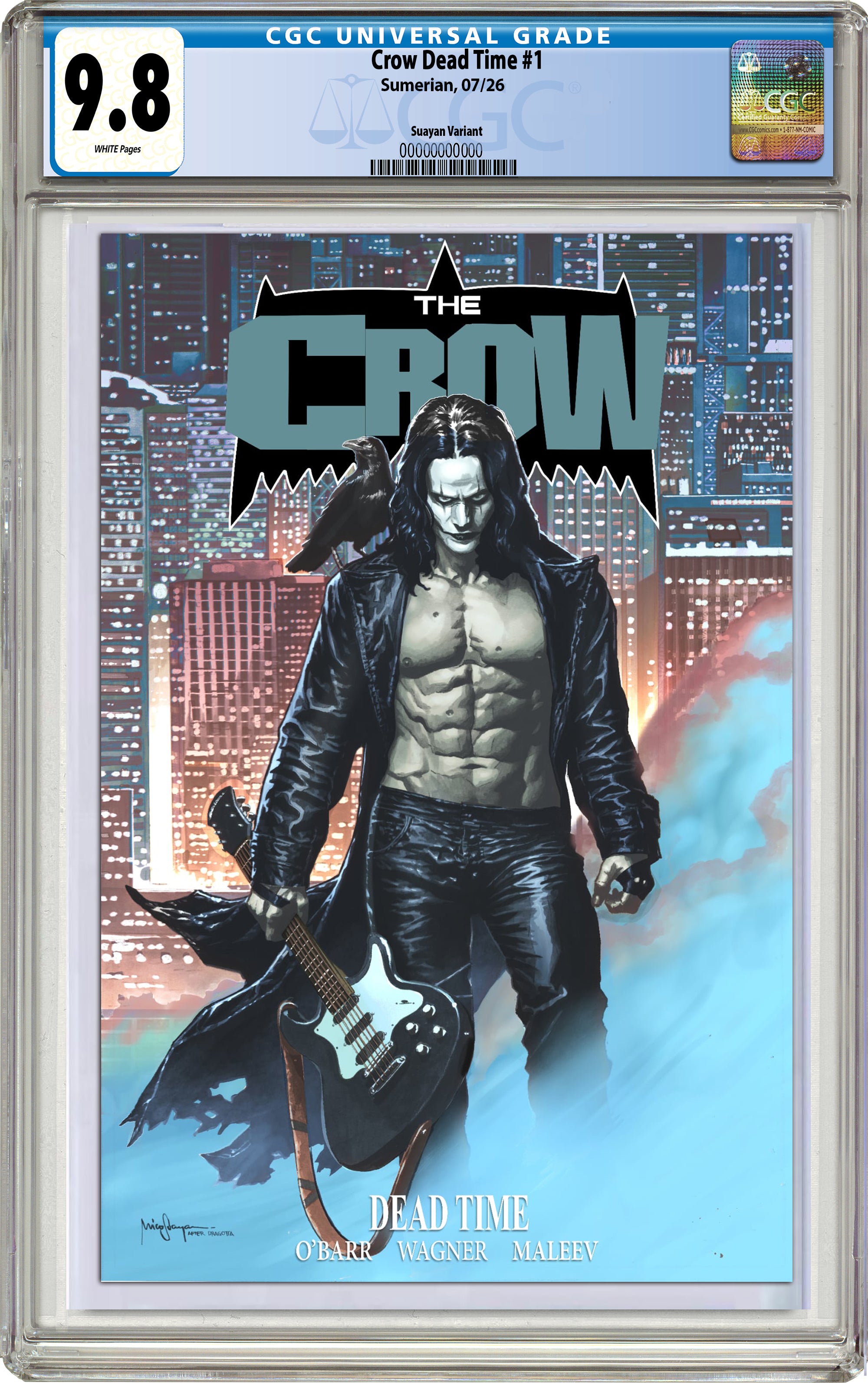 CROW DEAD TIME #1 MICO SUAYAN SDCC ABSOLUTE EDITION