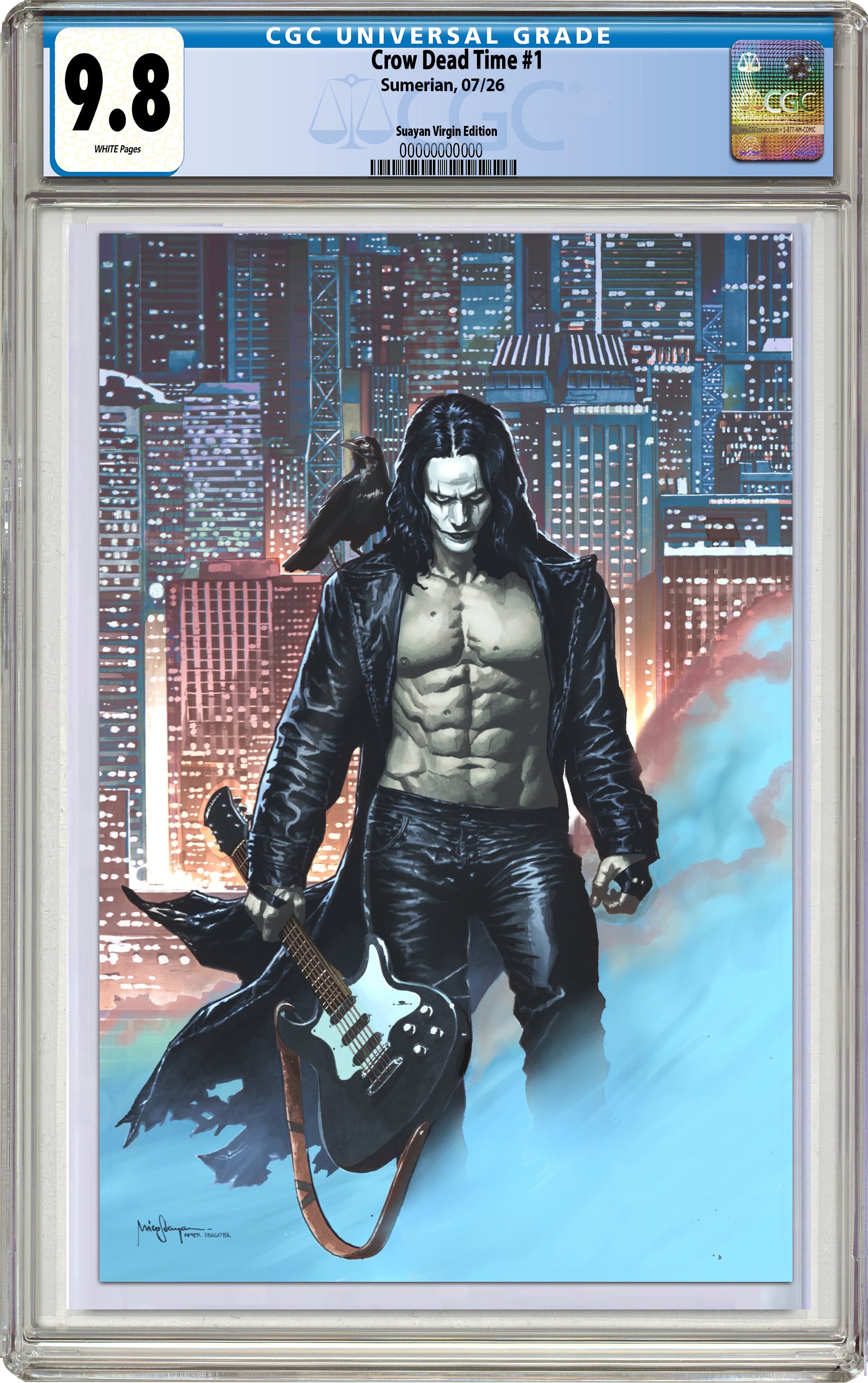 CROW DEAD TIME #1 MICO SUAYAN SDCC ABSOLUTE EDITION