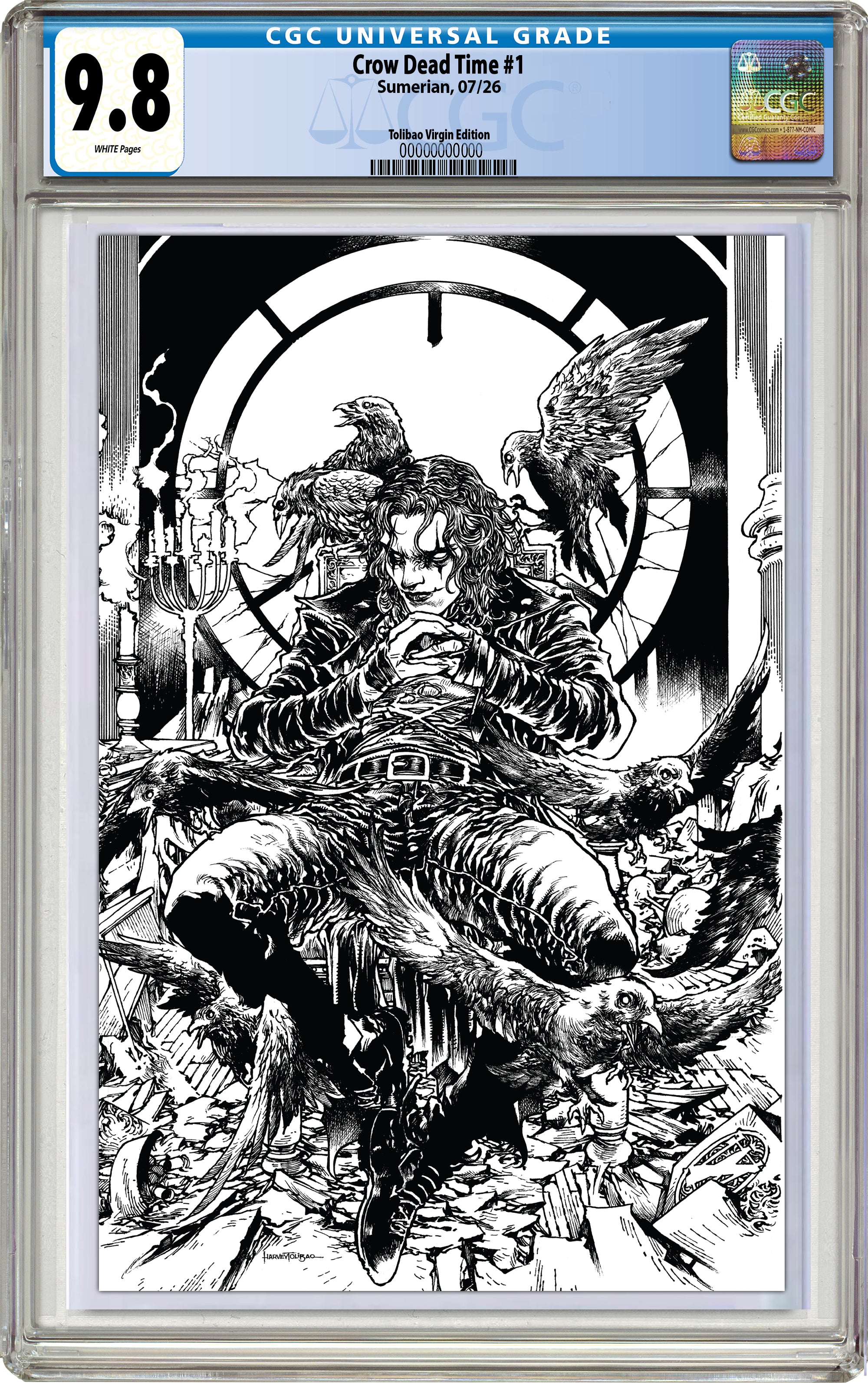 CROW DEAD TIME #1 HARVEY TOLIBAO SDCC EXCLUSIVE VARIANT COVERS