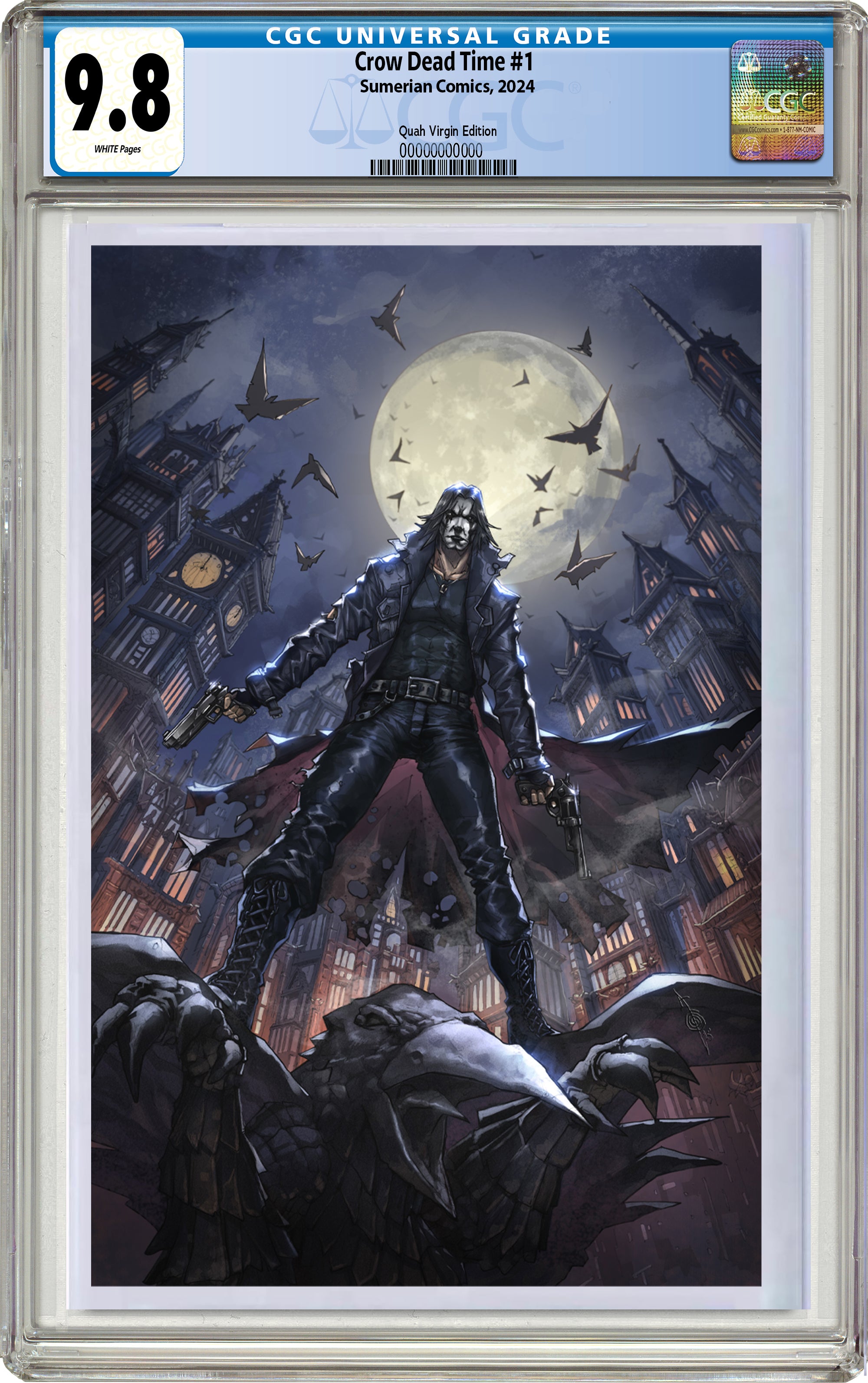 CROW DEAD TIME #1 ALAN QUAH FANEXPO CHICAGO EXCLUSIVE VARIANT OPTIONS CROW DEAD TIME #1 ALAN QUAH FANEXPO CHICAGO EXCLUSIVE VARIANT OPTIONS