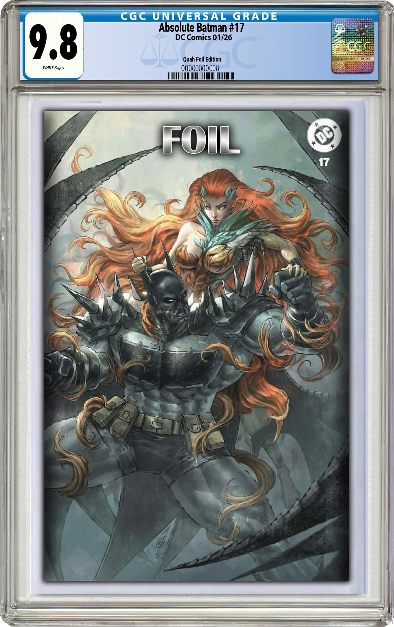 ABSOLUTE BATMAN #17 ALAN QUAH EXCLUSIVE VARIANT COVERS