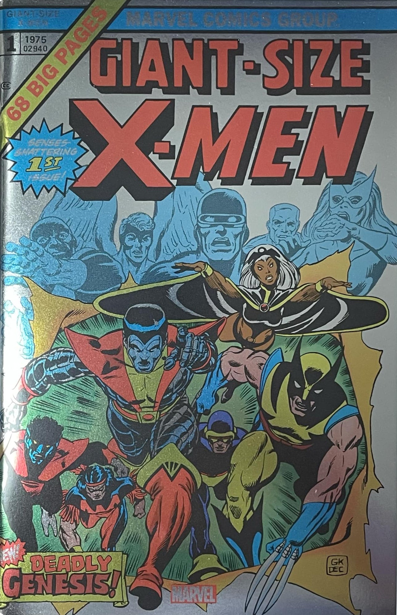 GIANT SIZE X-MEN #1 FOIL VARIANT SIGNATURE OPS WITH CHRIS CLAREMONT & X-MEN VOICE ACTORS/ACTRSSES