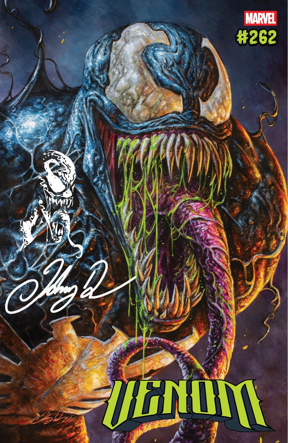 VENOM #262 JOHNNY DESJARDINS NYCC EXCLUSIVE VARIANT COVERS (RAW OPTIONS)
